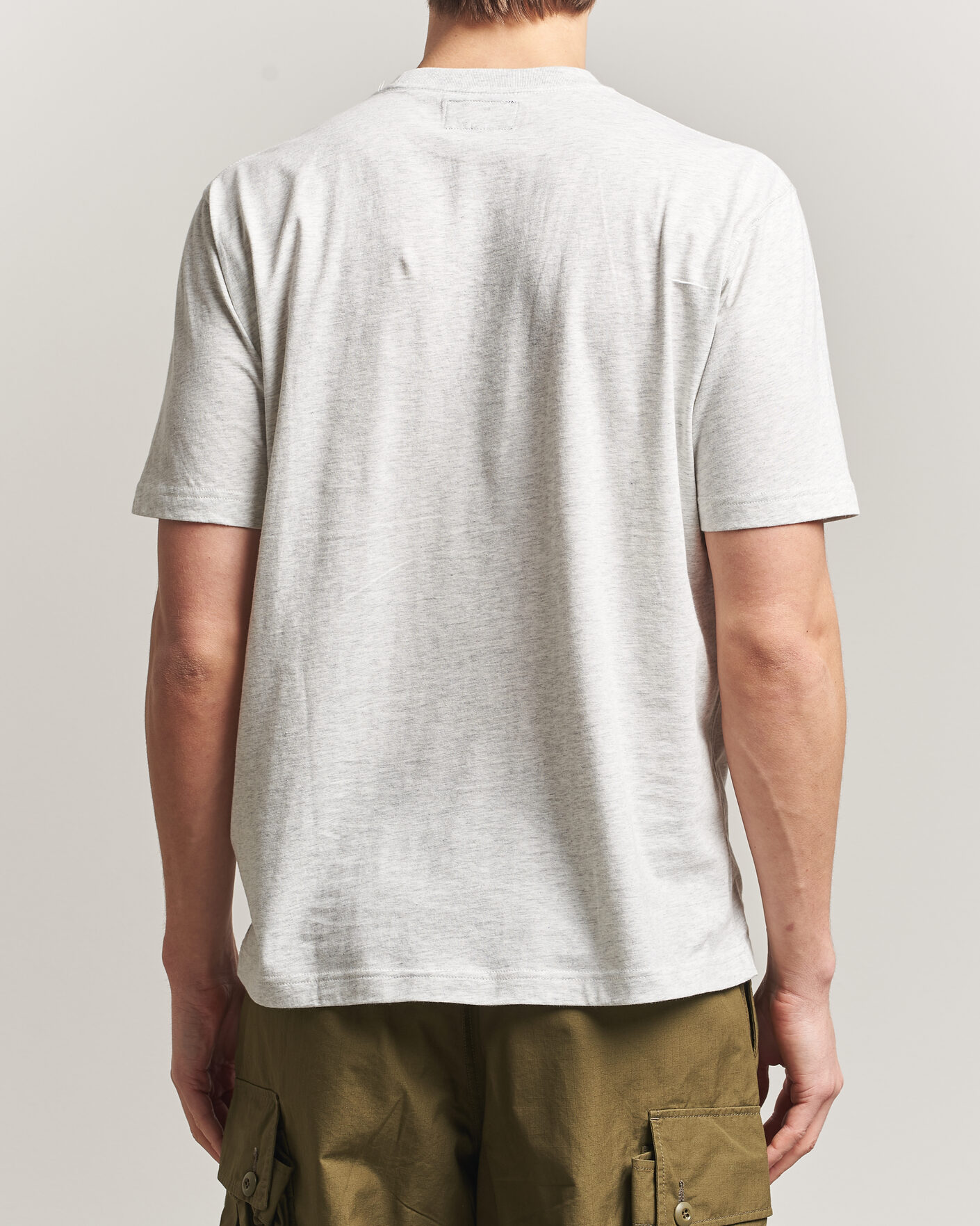 Hombres | Camisetas | BEAMS PLUS | Pocket Tee Ash Grey