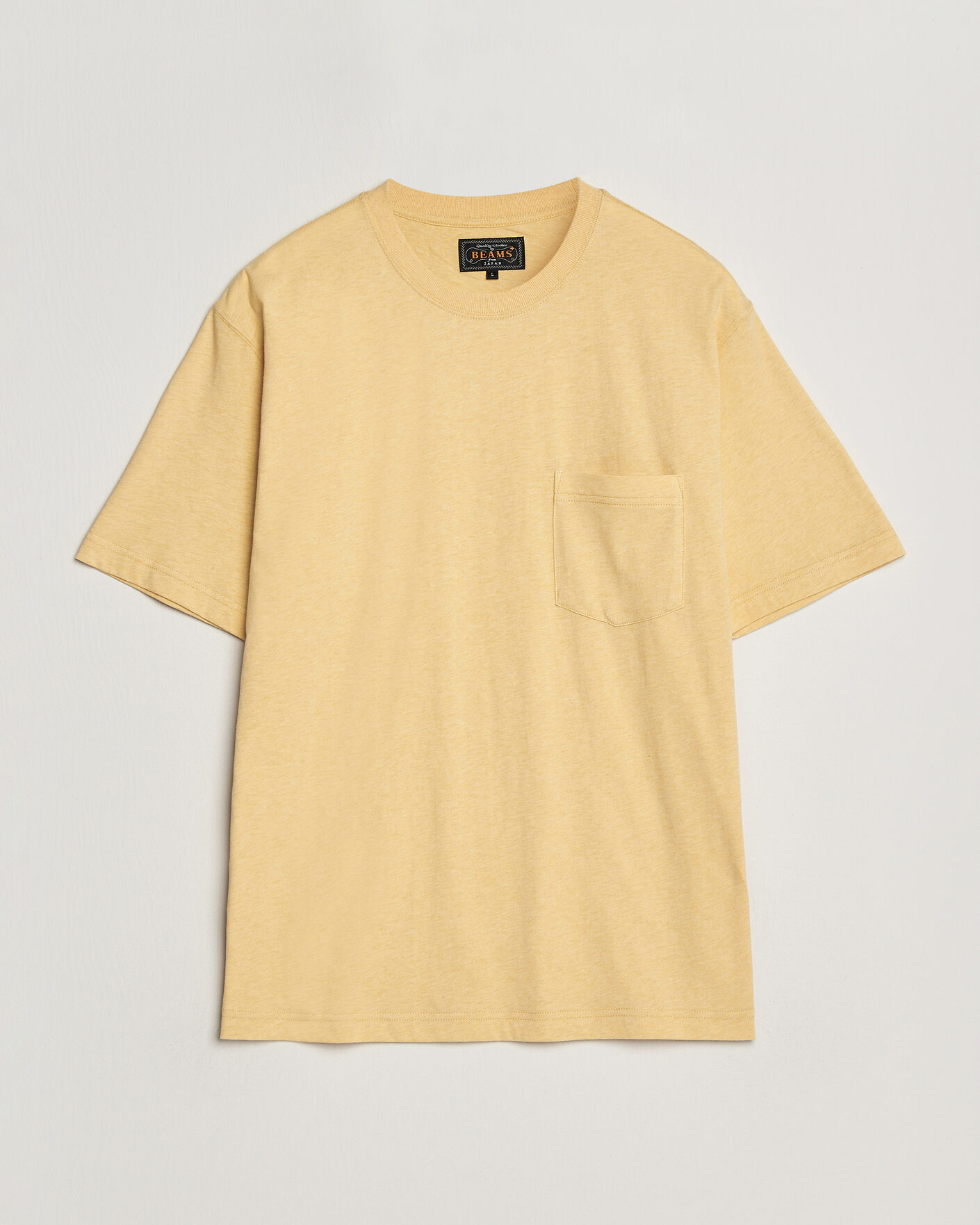 Hombres | Camisetas | BEAMS PLUS | Pocket Tee Yellow