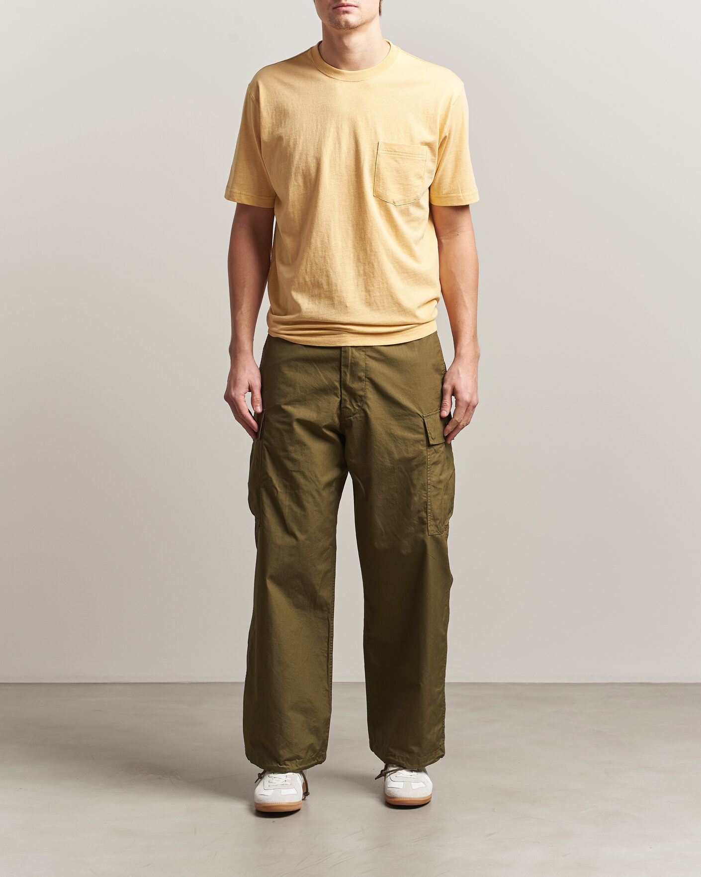 Hombres | Camisetas | BEAMS PLUS | Pocket Tee Yellow
