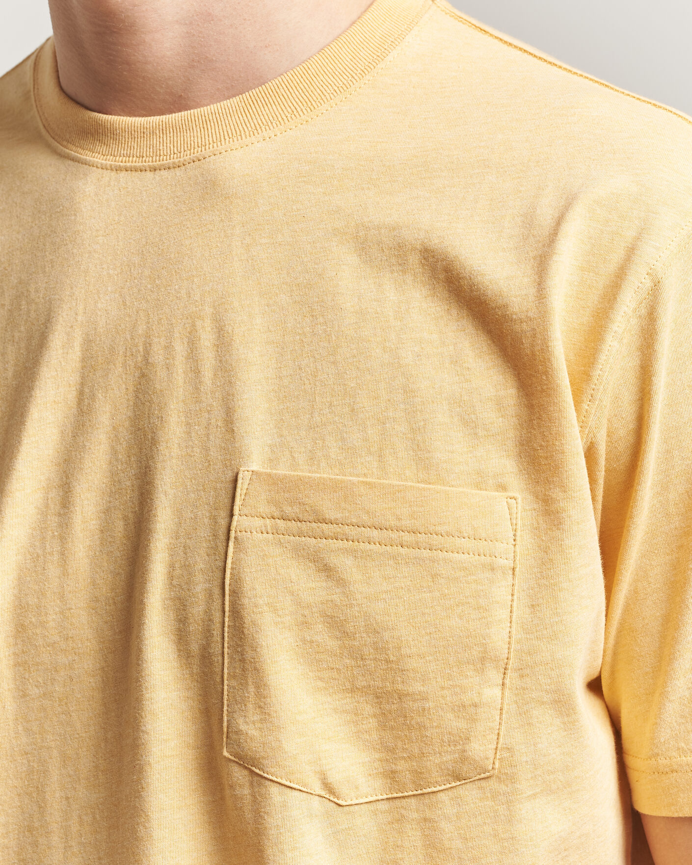 Hombres | Camisetas | BEAMS PLUS | Pocket Tee Yellow