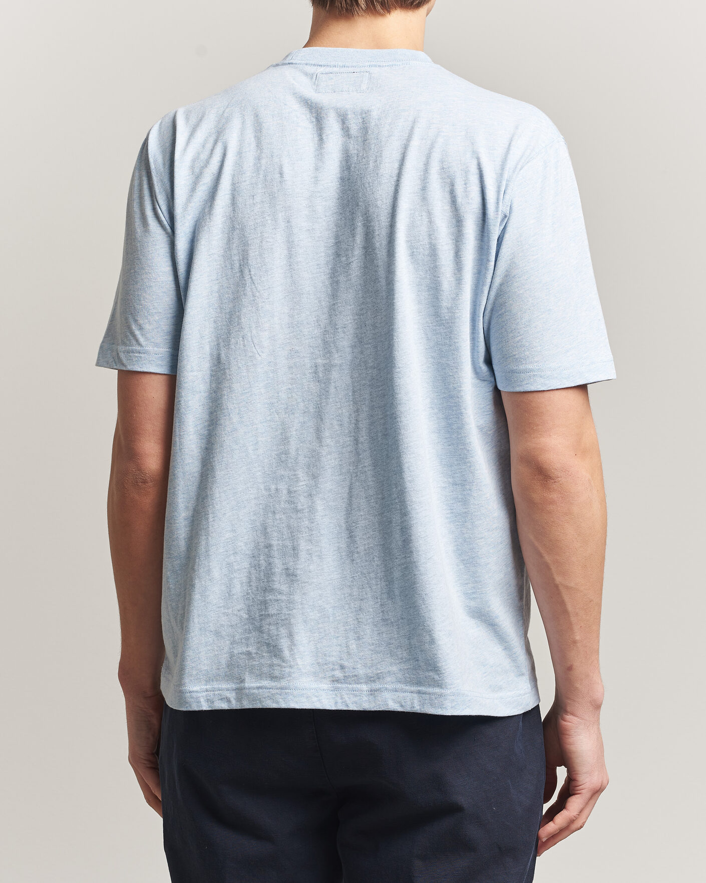 Hombres | Camisetas | BEAMS PLUS | Pocket Tee Sax Blue