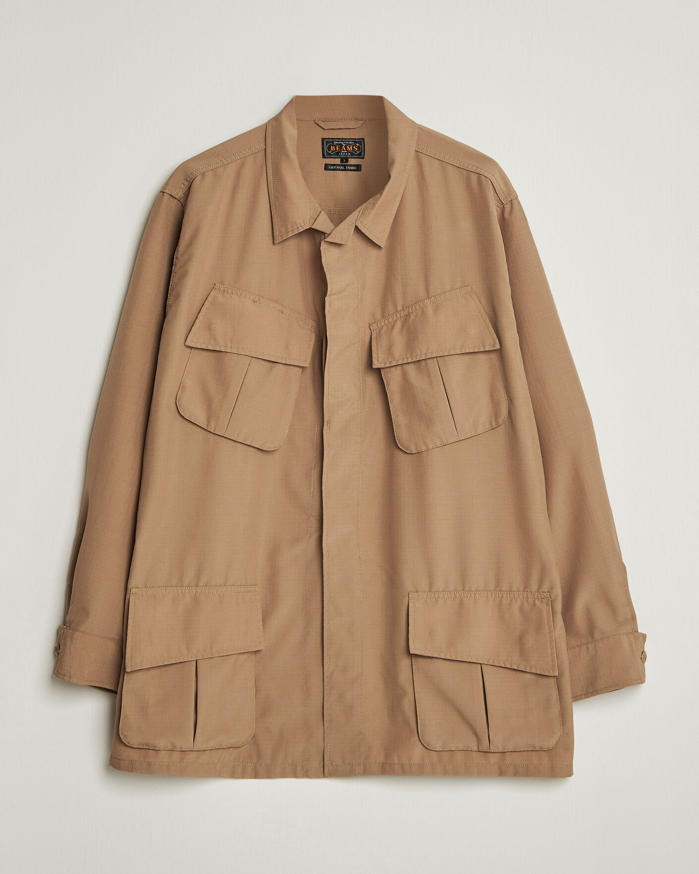 Hombres | Abrigos y chaquetas | BEAMS PLUS | MIL Fatigue Jacket Khaki