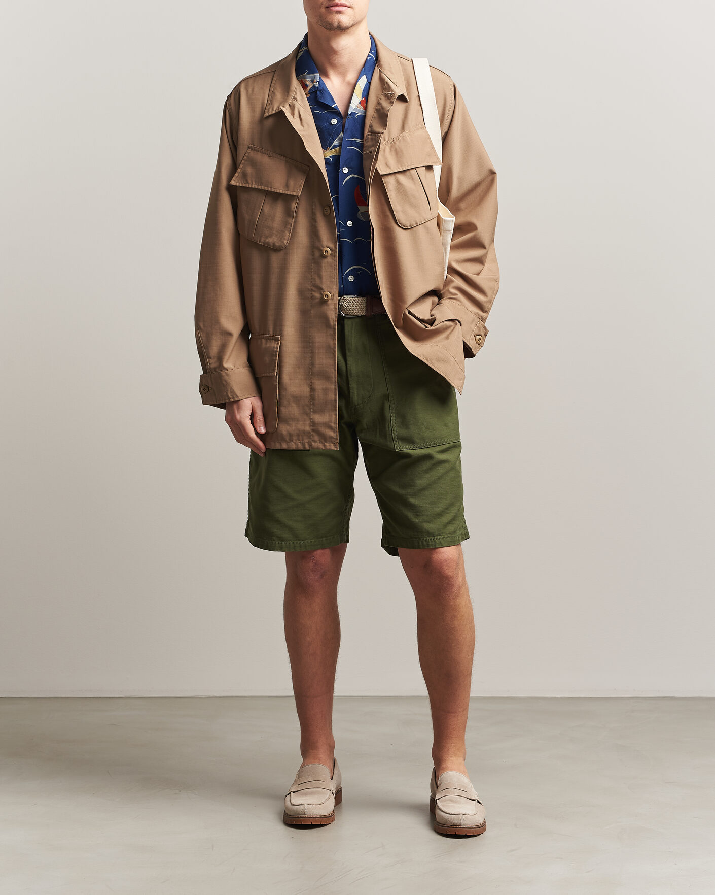 Hombres | Abrigos y chaquetas | BEAMS PLUS | MIL Fatigue Jacket Khaki