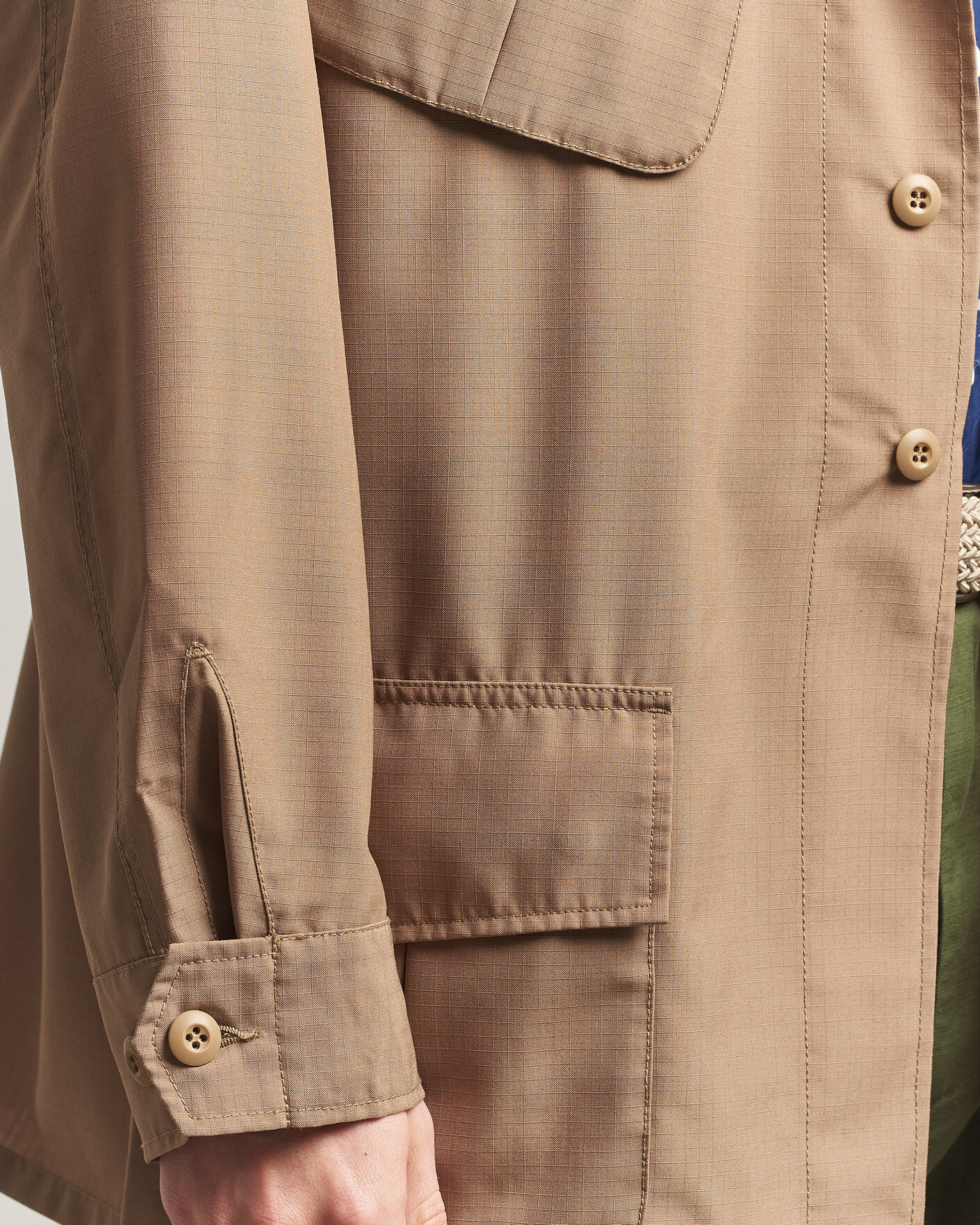 Hombres | Abrigos y chaquetas | BEAMS PLUS | MIL Fatigue Jacket Khaki