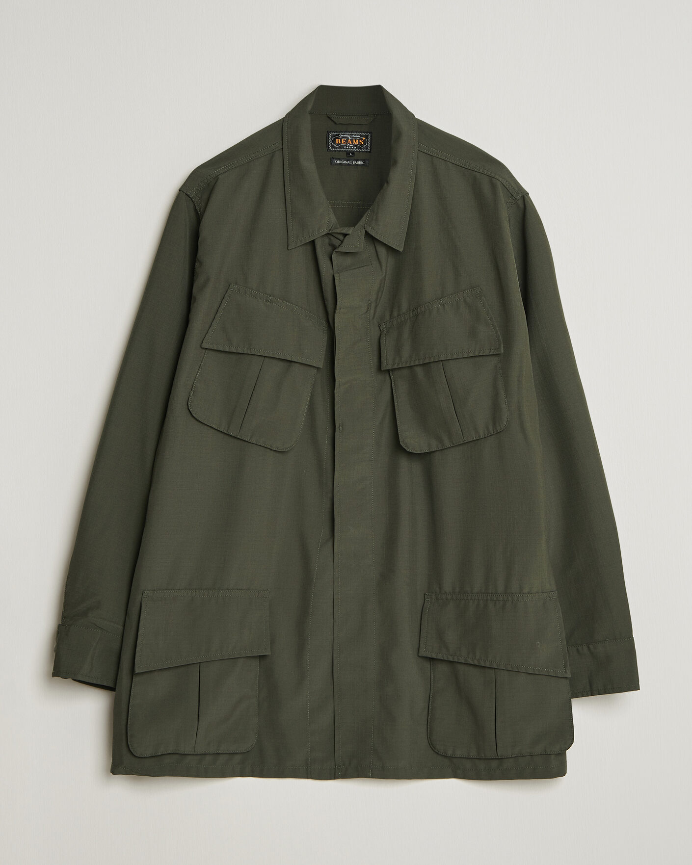 Hombres | Abrigos y chaquetas | BEAMS PLUS | MIL Fatigue Jacket Olive