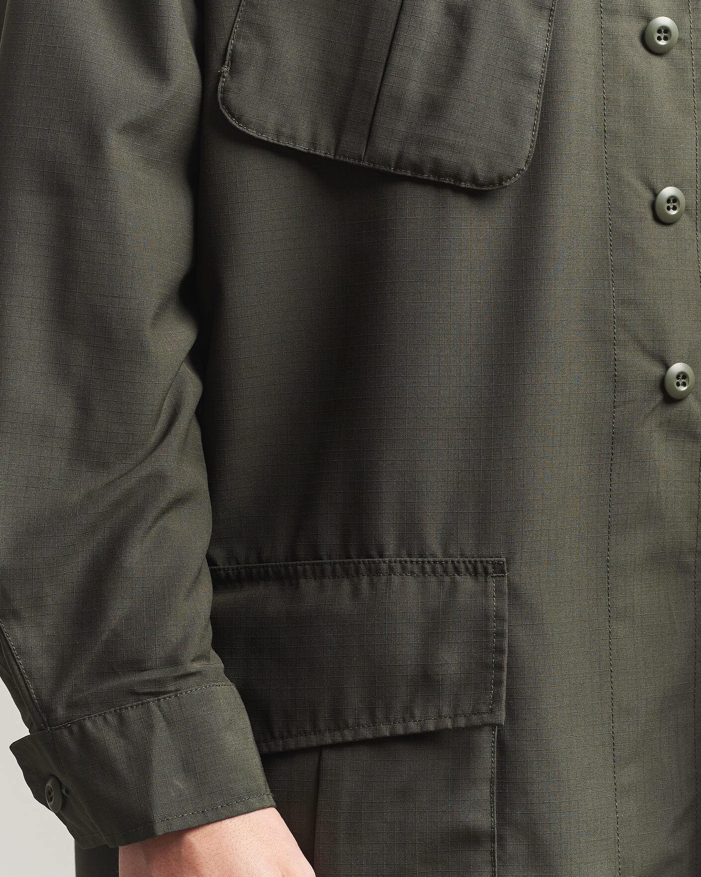 Hombres | Abrigos y chaquetas | BEAMS PLUS | MIL Fatigue Jacket Olive