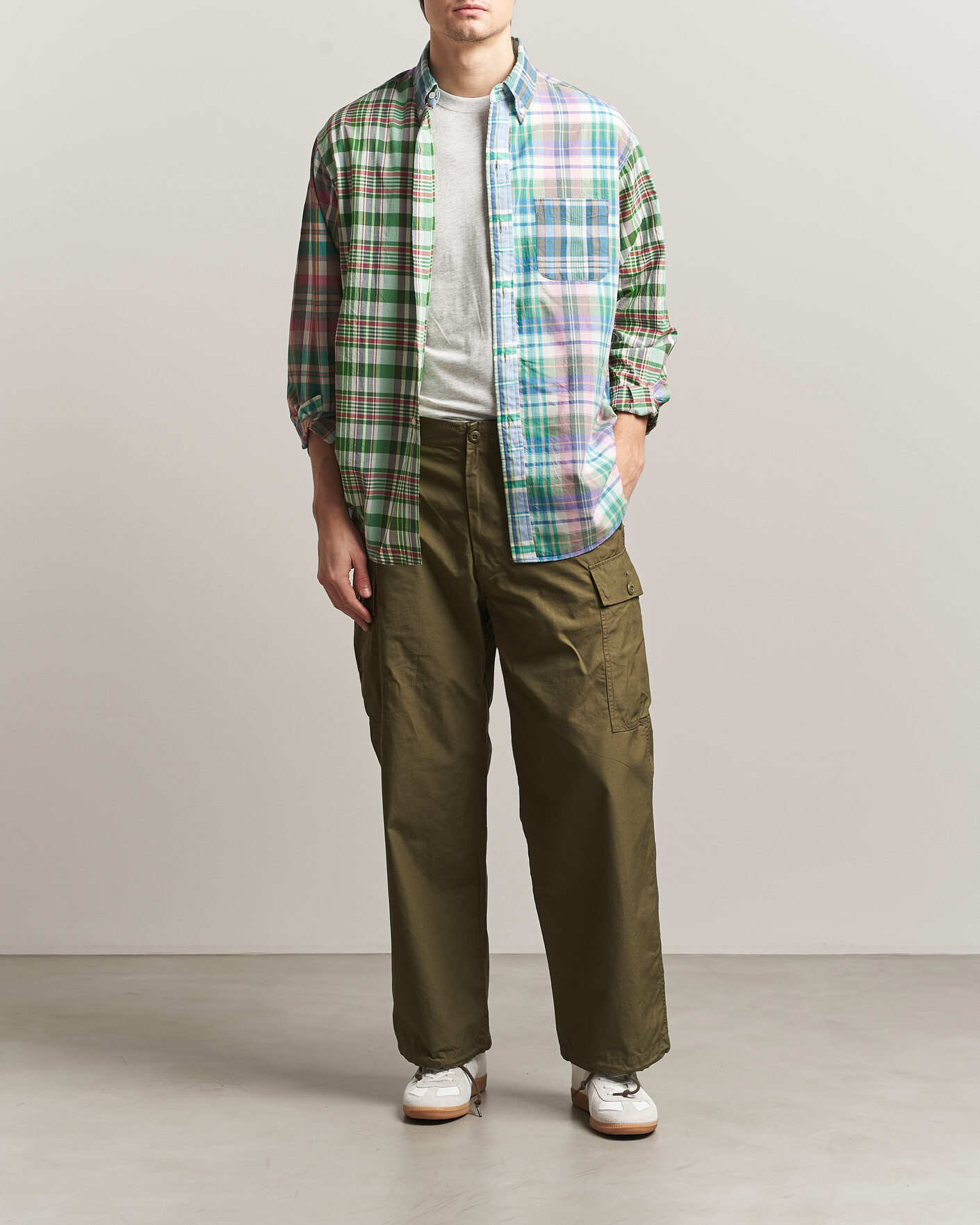 Hombres | Pantalones | BEAMS PLUS | MIL 6 Pocket Cargo Pants Olive