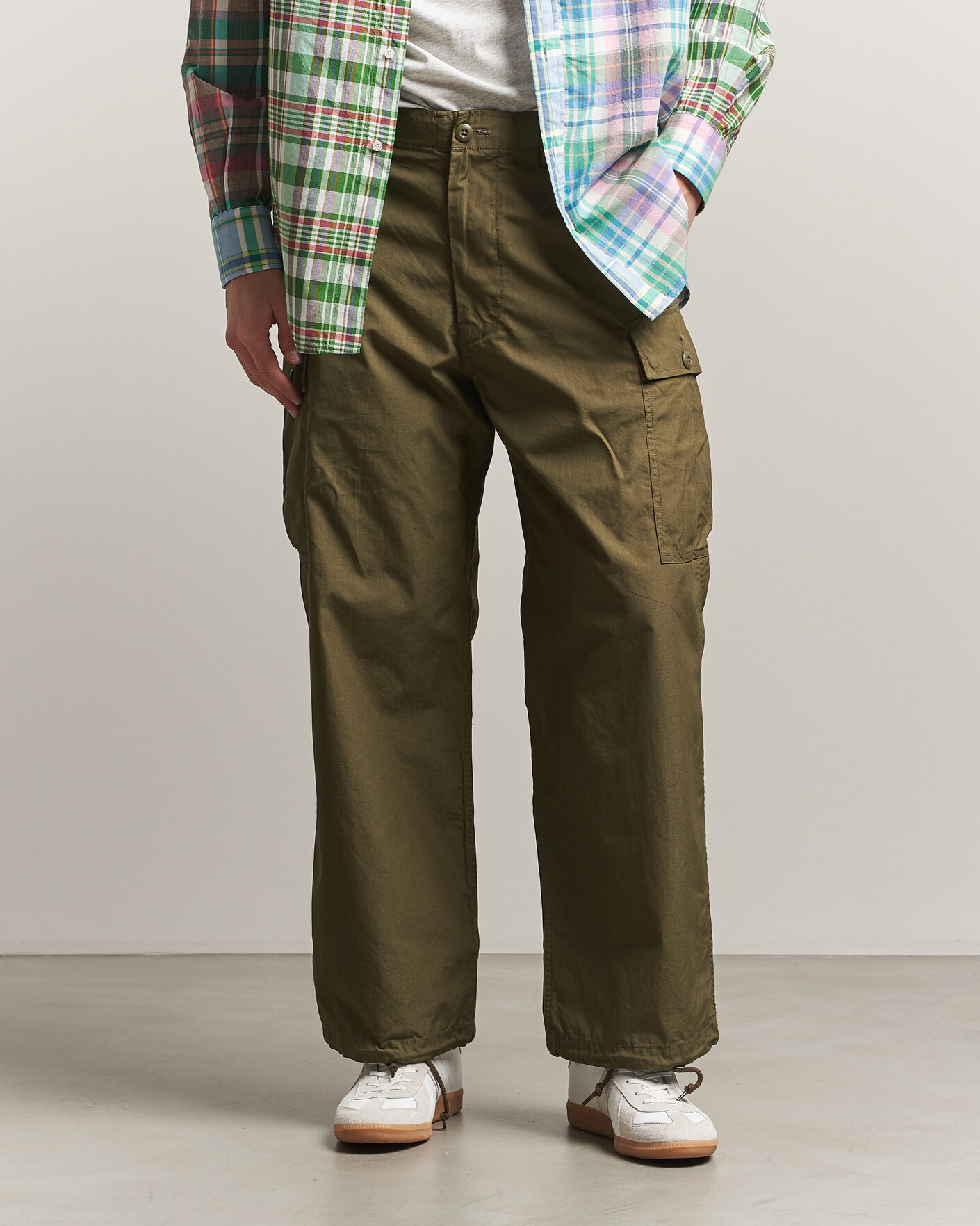 Hombres | Pantalones | BEAMS PLUS | MIL 6 Pocket Cargo Pants Olive