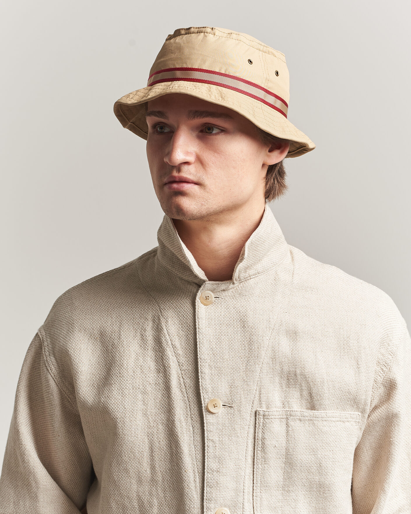 Hombres | Sombreros y gorras | BEAMS PLUS | Pork Pie Hat Beige