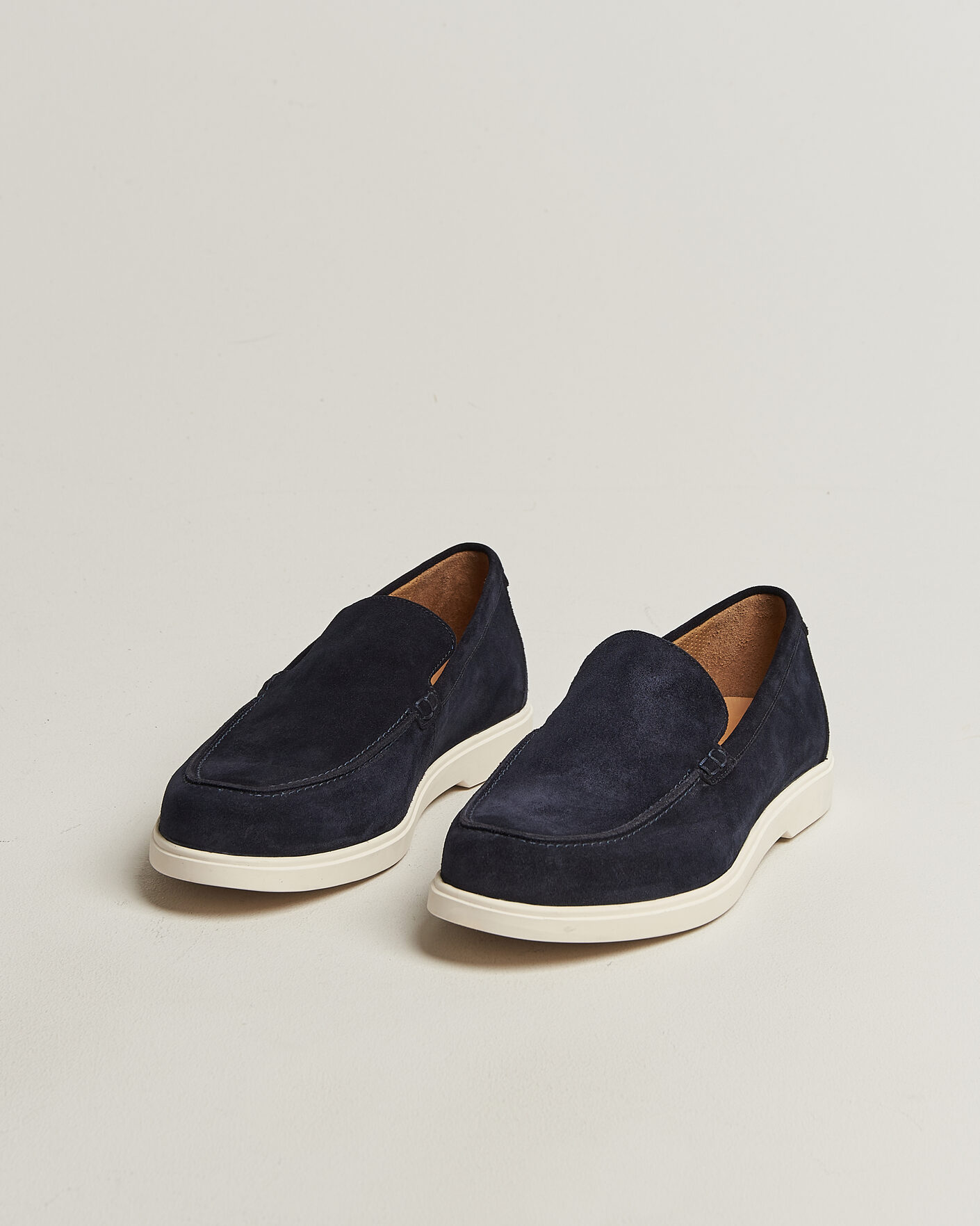 Hombres | Mocasines | Loake Shoemakers | Tuscany Suede Loafer Navy