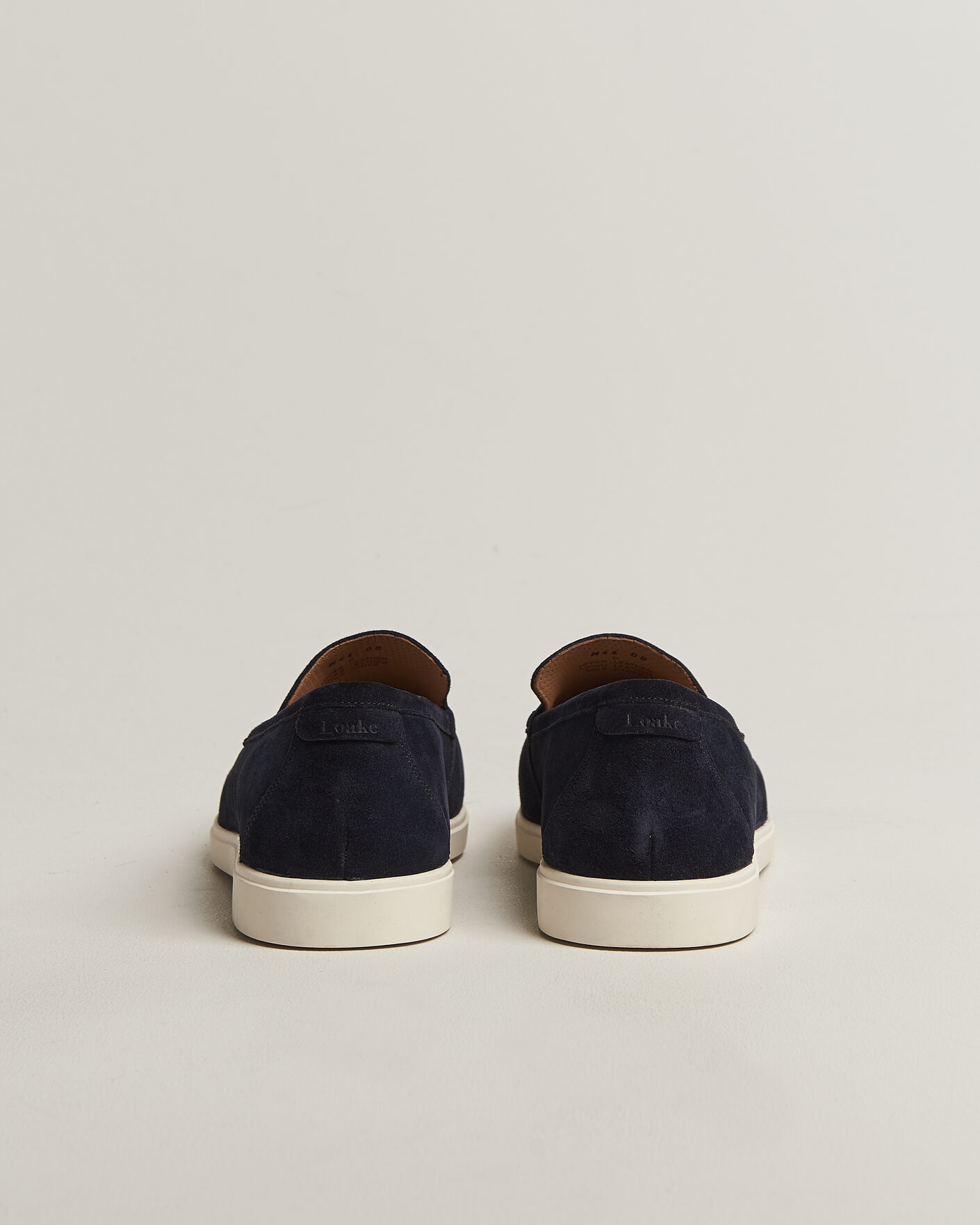Hombres | Mocasines | Loake Shoemakers | Tuscany Suede Loafer Navy