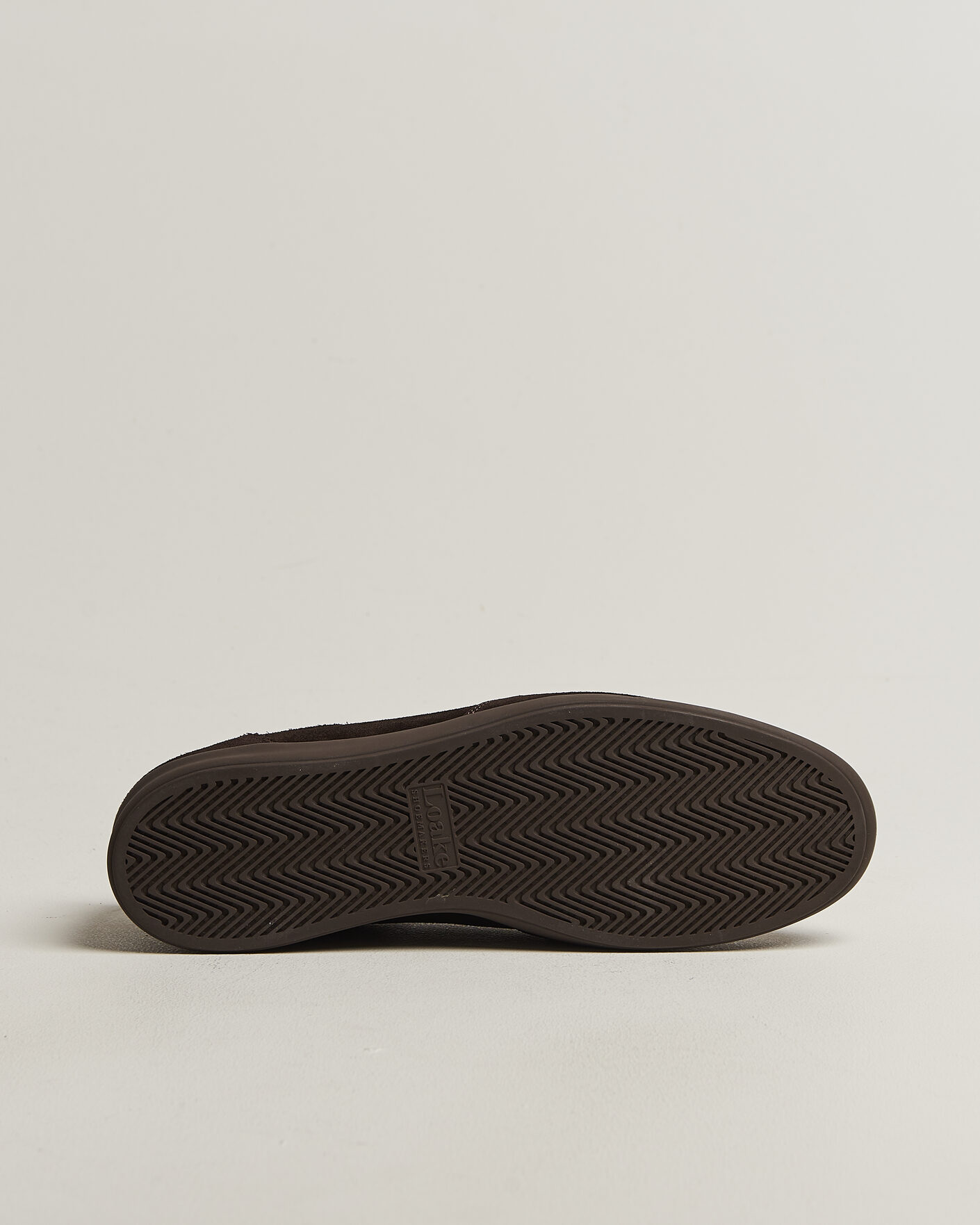Hombres | Zapatillas | Loake Shoemakers | Mayfair Suede Dress Sneaker Dark Brown