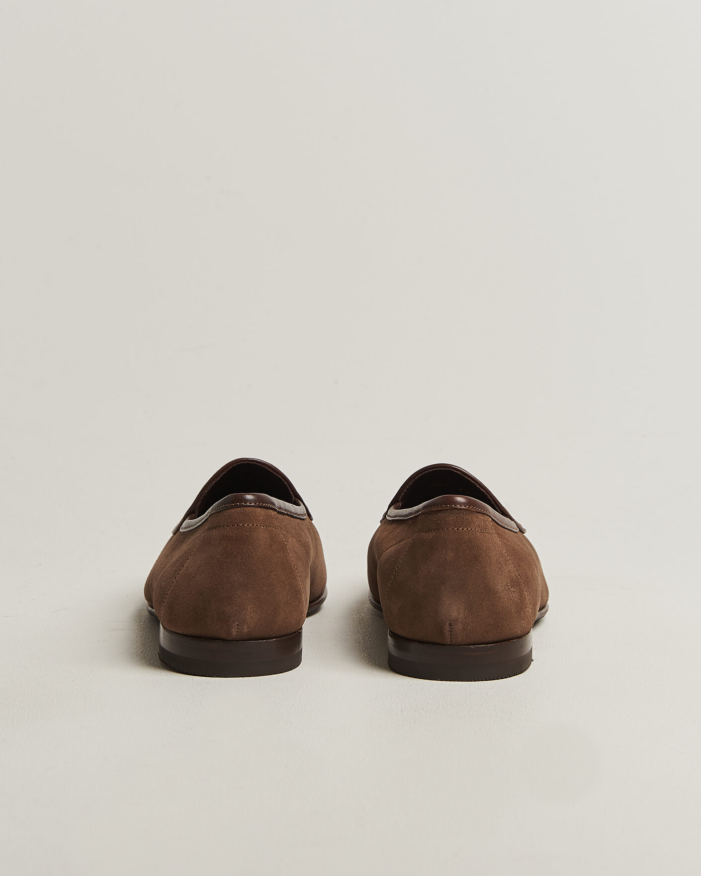 Hombres | Mocasines | Loake 1880 | Belgrave Suede Belgian Loafer Flint