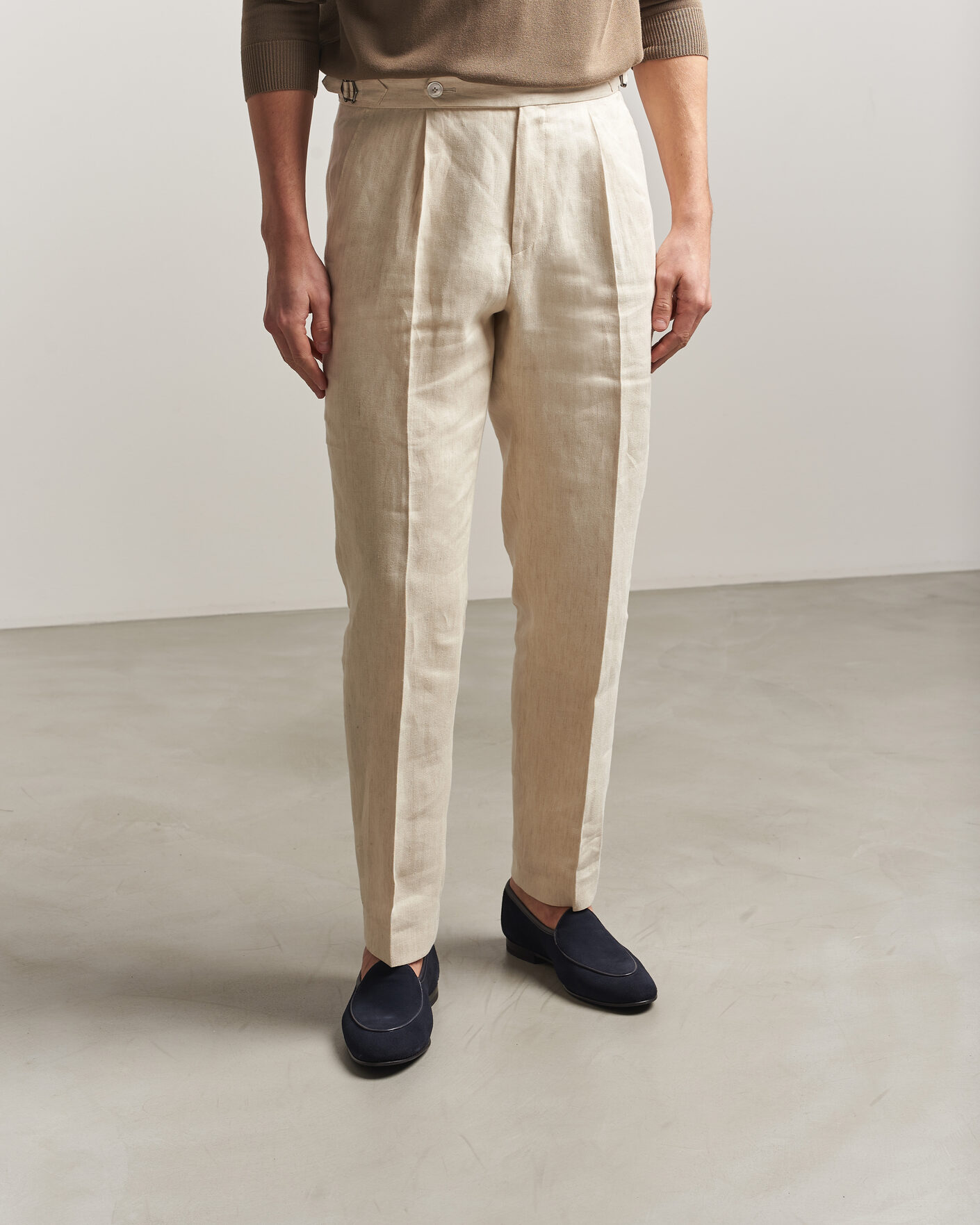 Hombres | Mocasines | Loake 1880 | Belgrave Suede Belgian Loafer Navy