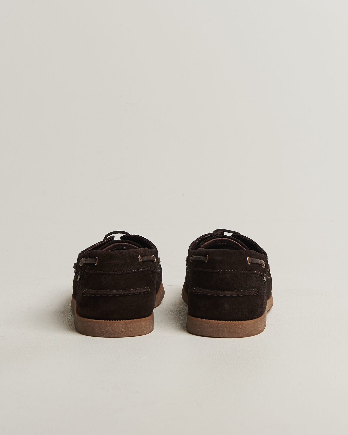 Hombres | Zapatos náuticos | Loake 1880 | Padstow Suede Boat Shoe Dark Brown