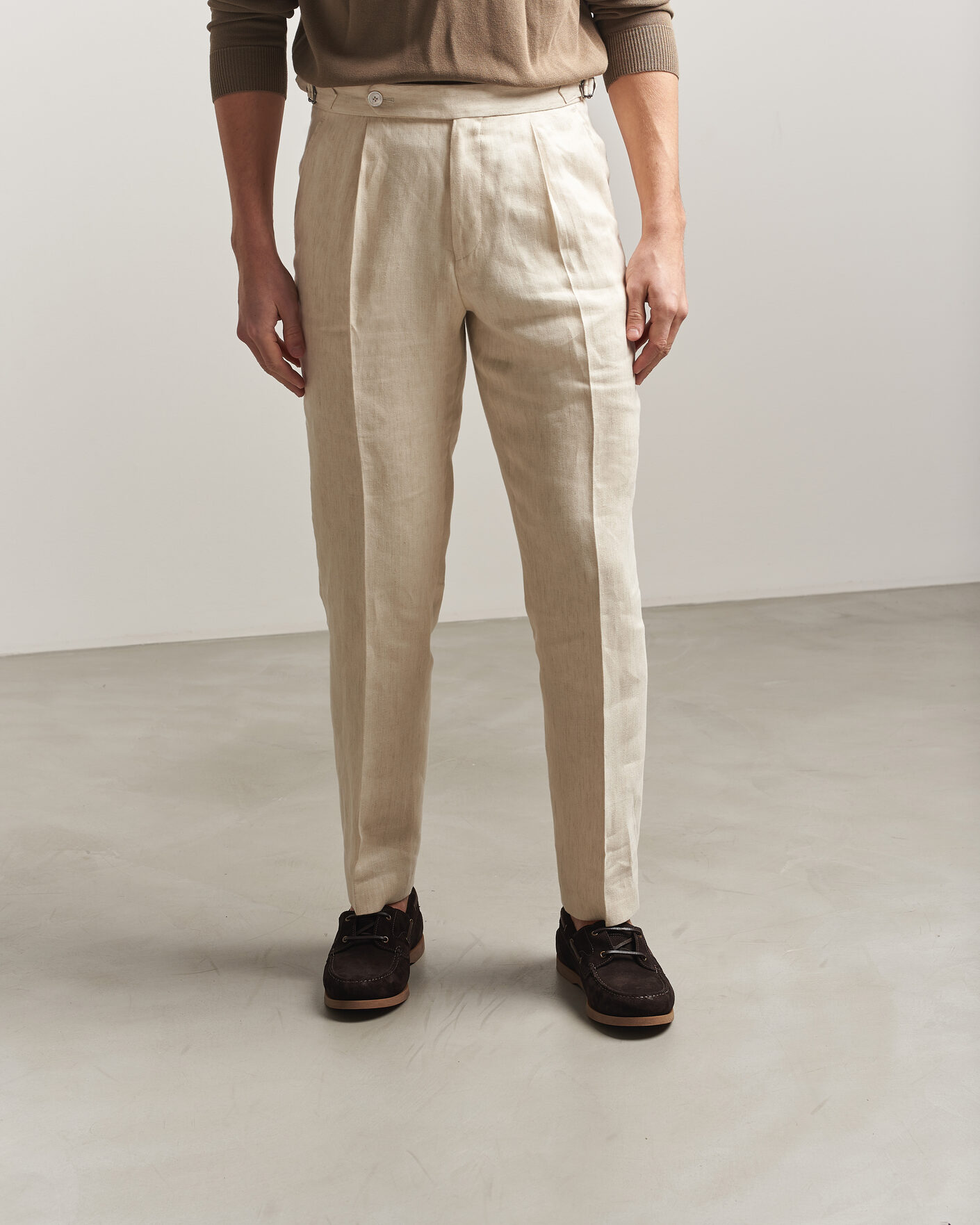 Hombres | Zapatos náuticos | Loake 1880 | Padstow Suede Boat Shoe Dark Brown