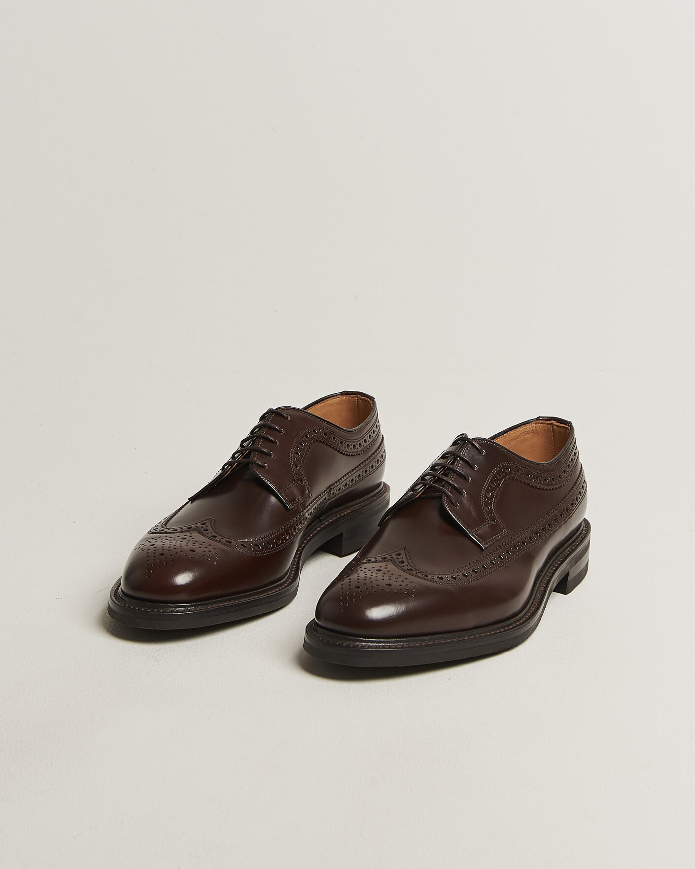 Hombres | Zapatos derby | Loake Shoemakers | Sovereign Longwing Leather Derby Dark Brown