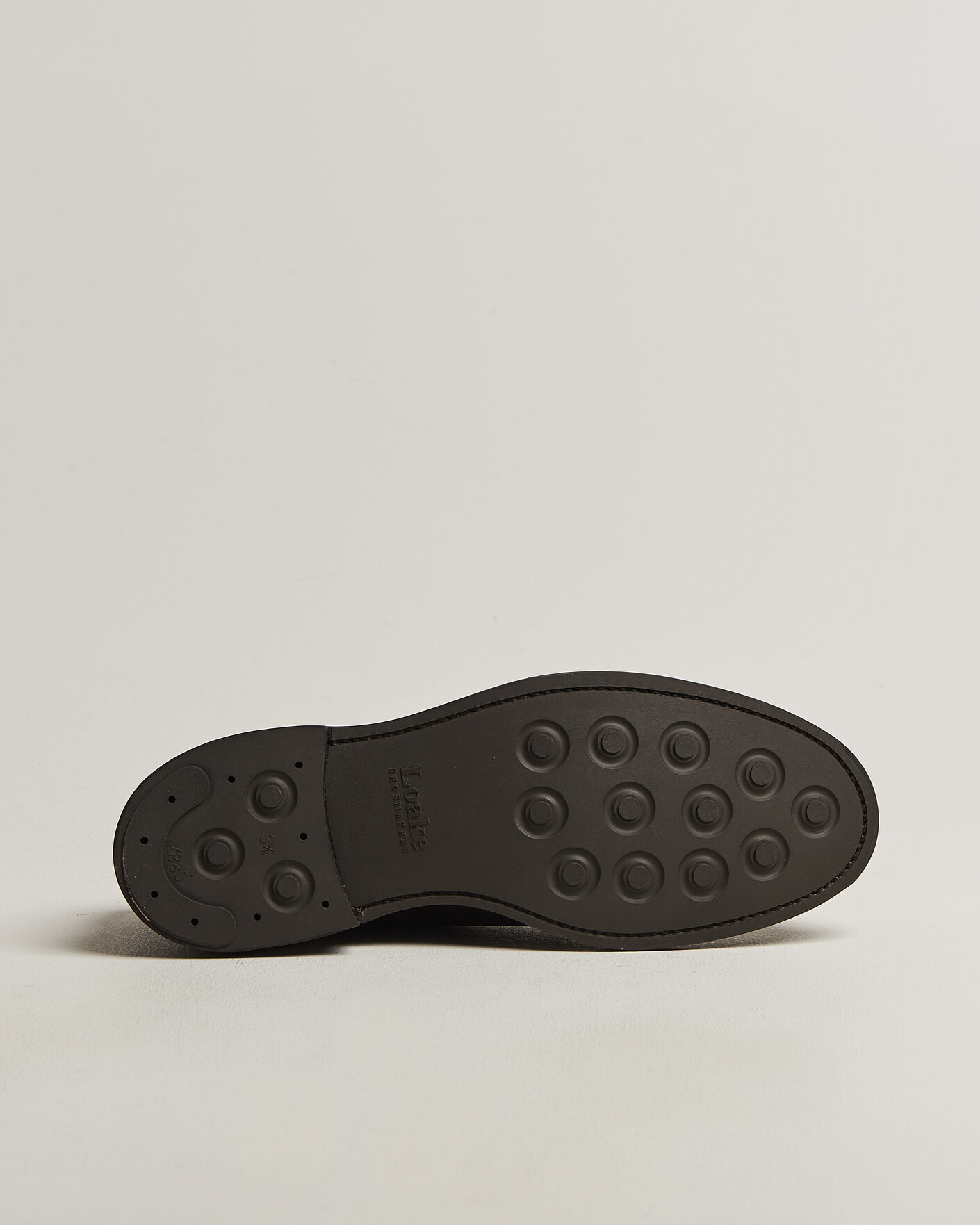 Hombres | Zapatos derby | Loake 1880 | Barbican Suede Derby Dark Brown