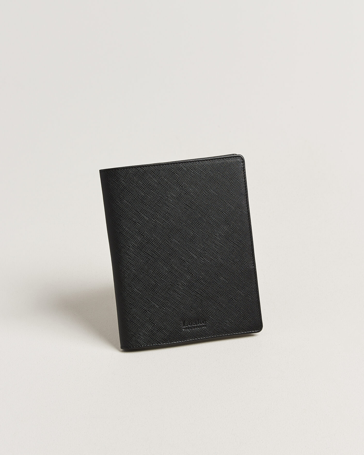 Hombres | Cuadernos | Loake Shoemakers | Savoy Grain Leather Notebook Black