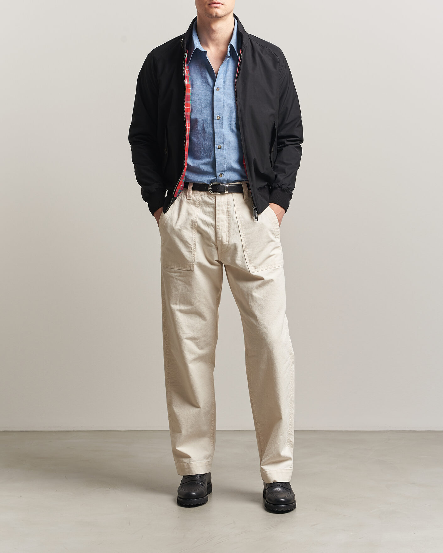 Hombres | Abrigos y chaquetas | Baracuta | G9 Original Harrington Jacket Black
