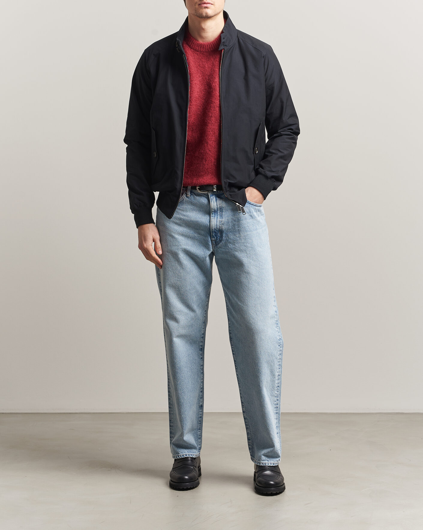 Hombres | Abrigos y chaquetas | Baracuta | G9 Original Harrington Jacket Dark Navy