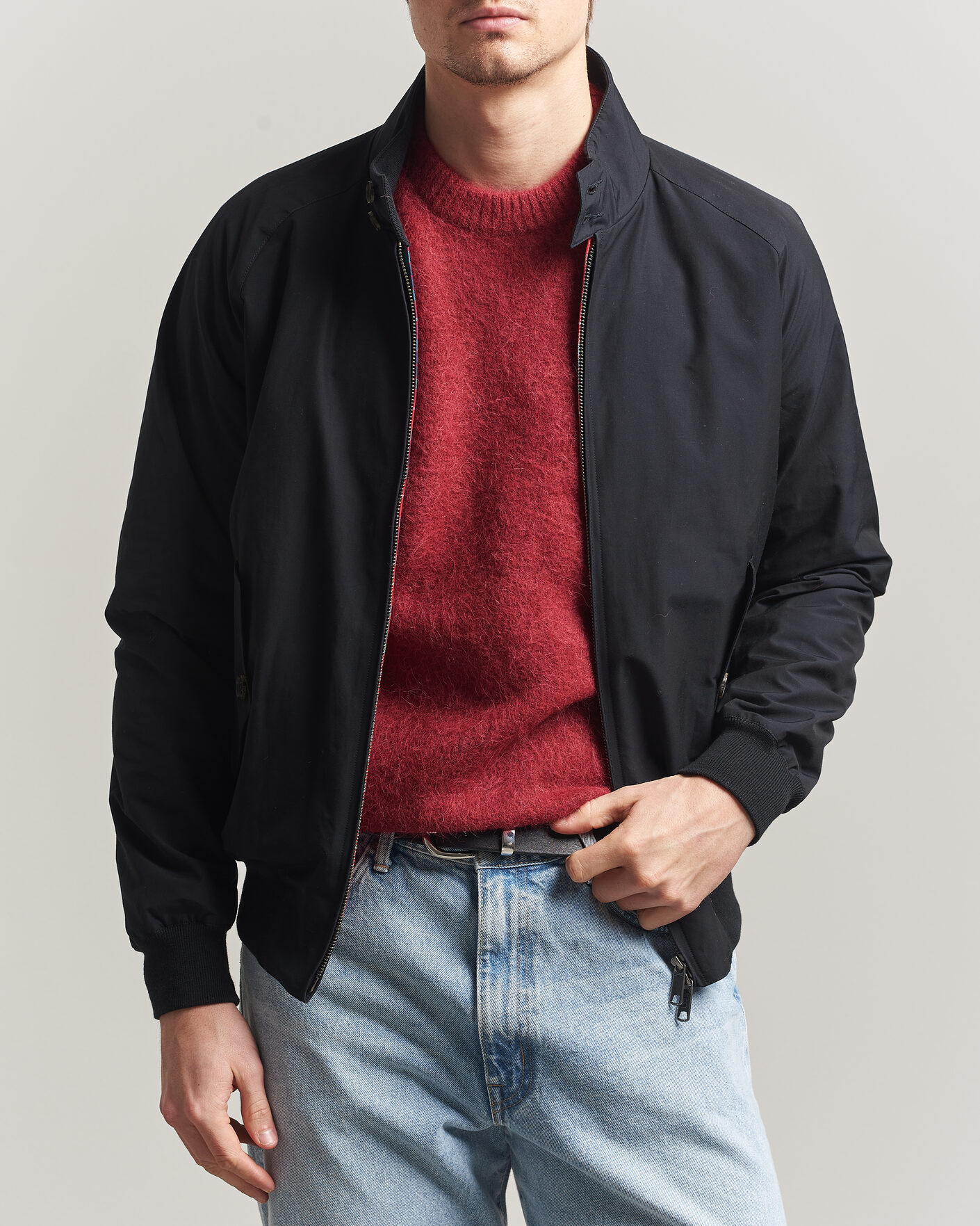 Hombres | Abrigos y chaquetas | Baracuta | G9 Original Harrington Jacket Dark Navy