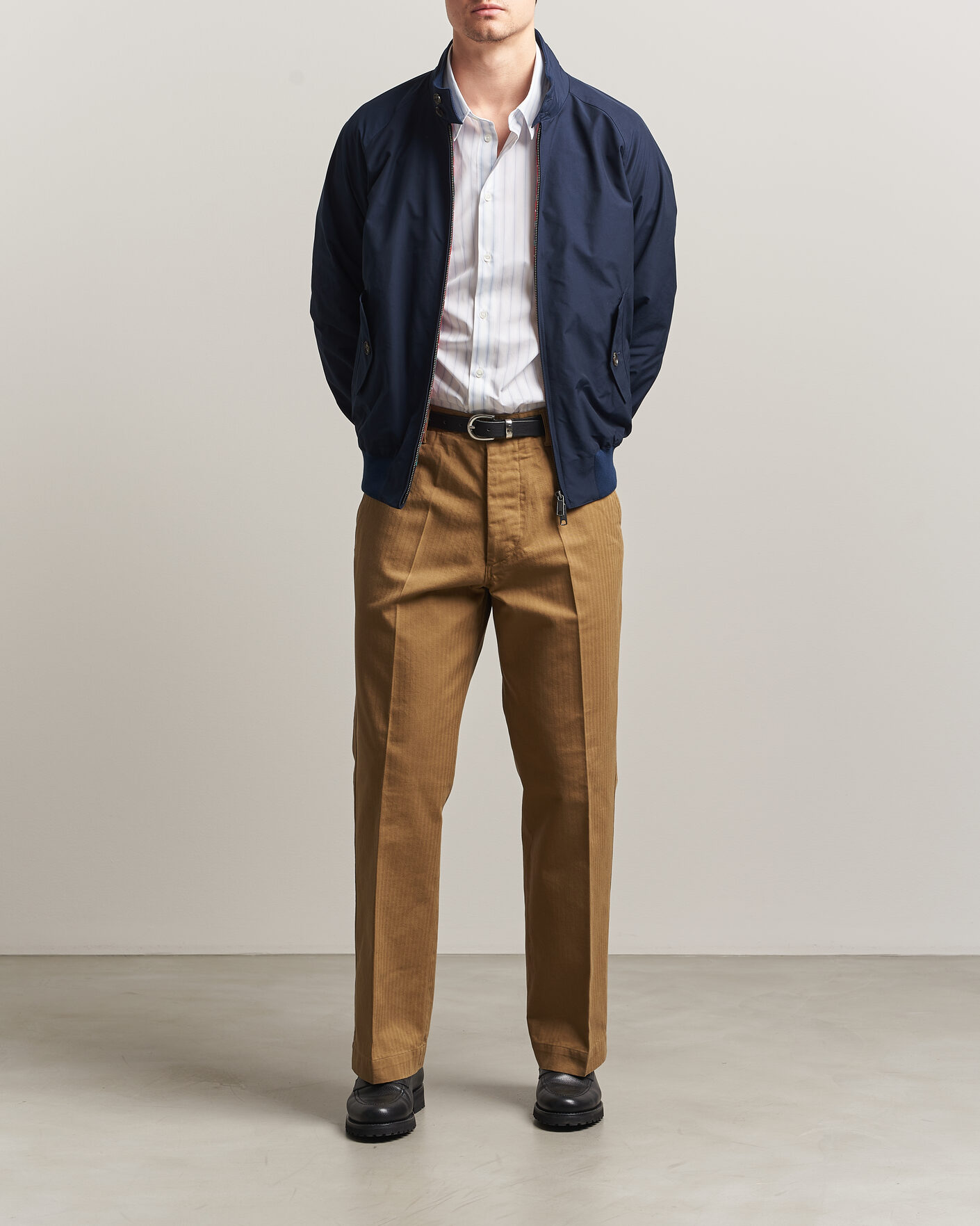 Hombres | Abrigos y chaquetas | Baracuta | G9 Original Harrington Jacket Navy