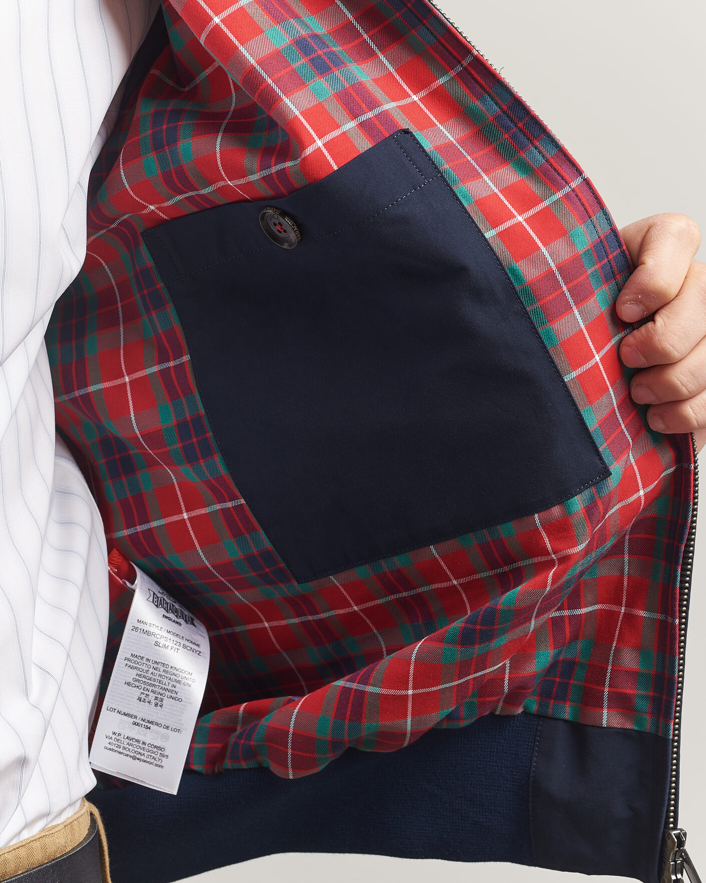 Hombres | Abrigos y chaquetas | Baracuta | G9 Original Harrington Jacket Navy