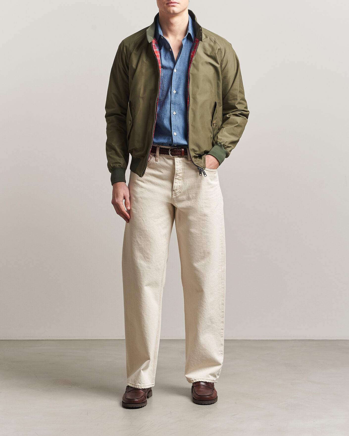 Hombres | Abrigos y chaquetas | Baracuta | G9 Original Harrington Jacket Army