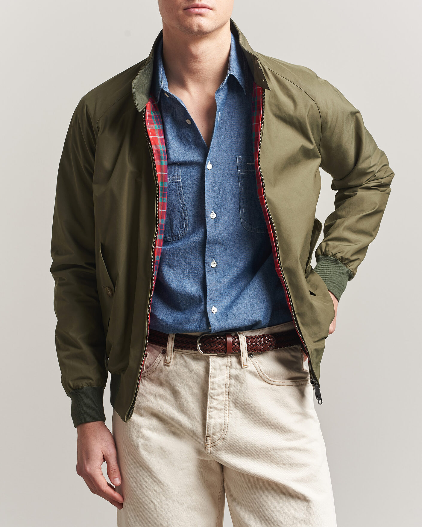 Hombres | Abrigos y chaquetas | Baracuta | G9 Original Harrington Jacket Army