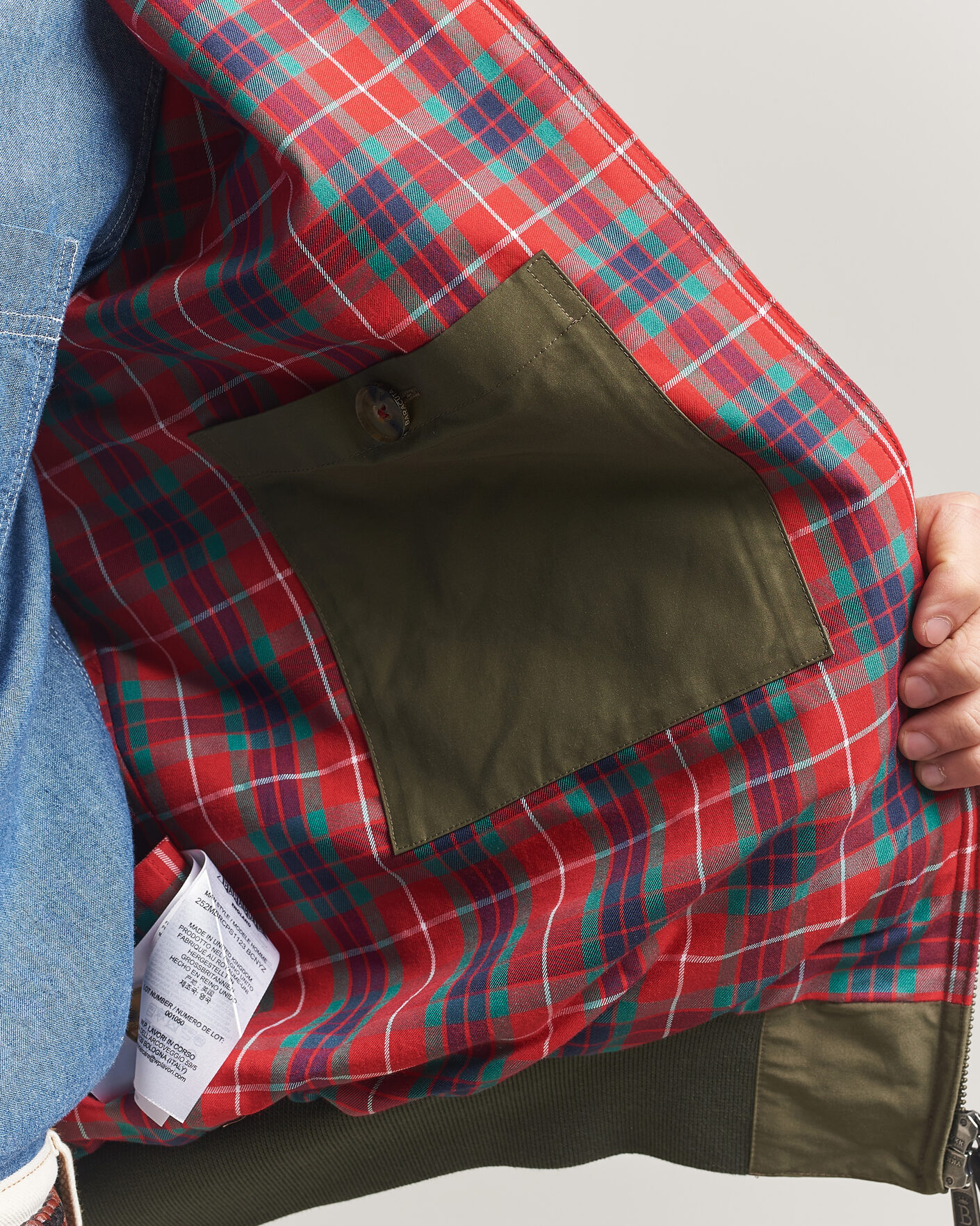 Hombres | Abrigos y chaquetas | Baracuta | G9 Original Harrington Jacket Army