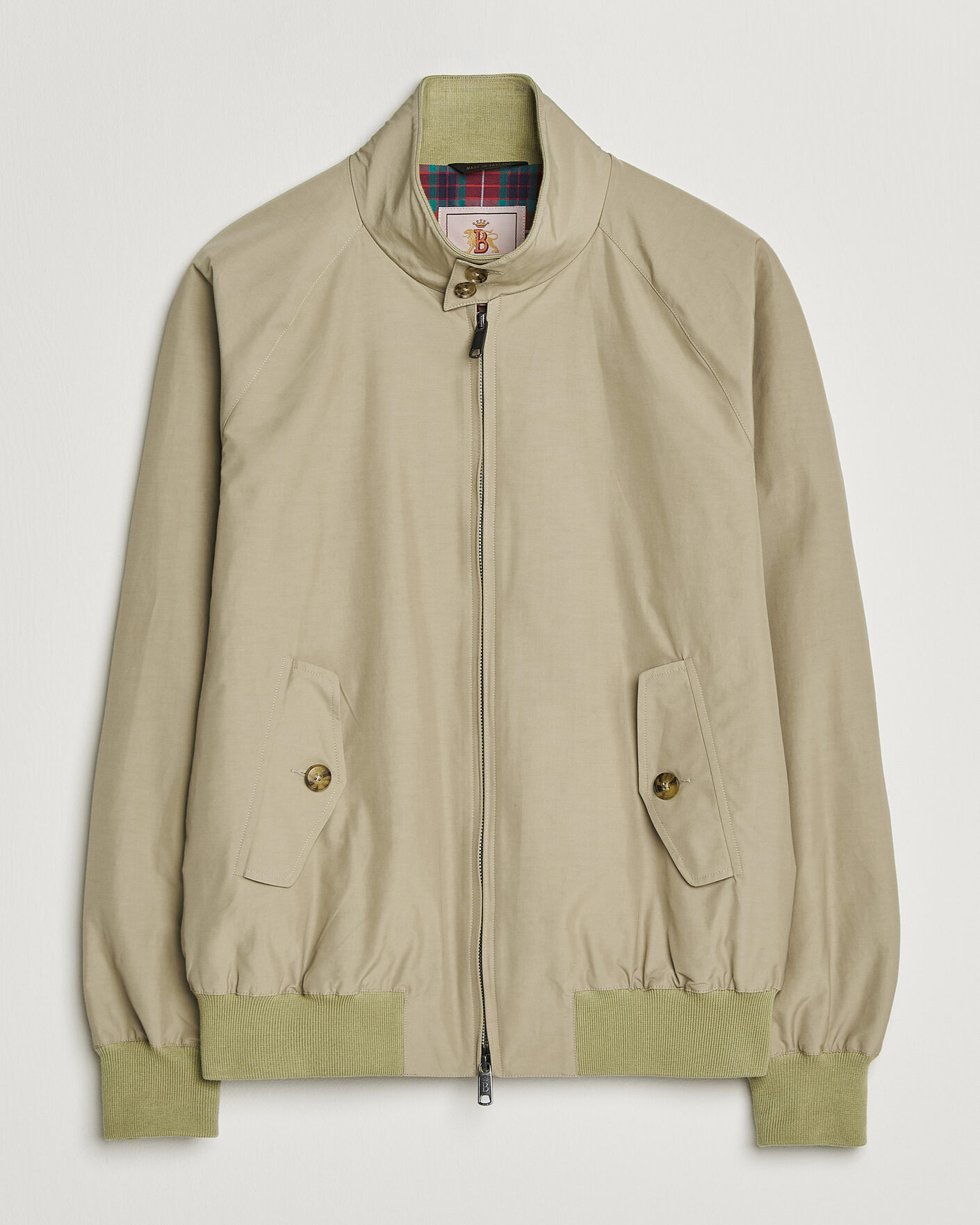 Hombres | Abrigos y chaquetas | Baracuta | G9 Original Harrington Jacket Natural