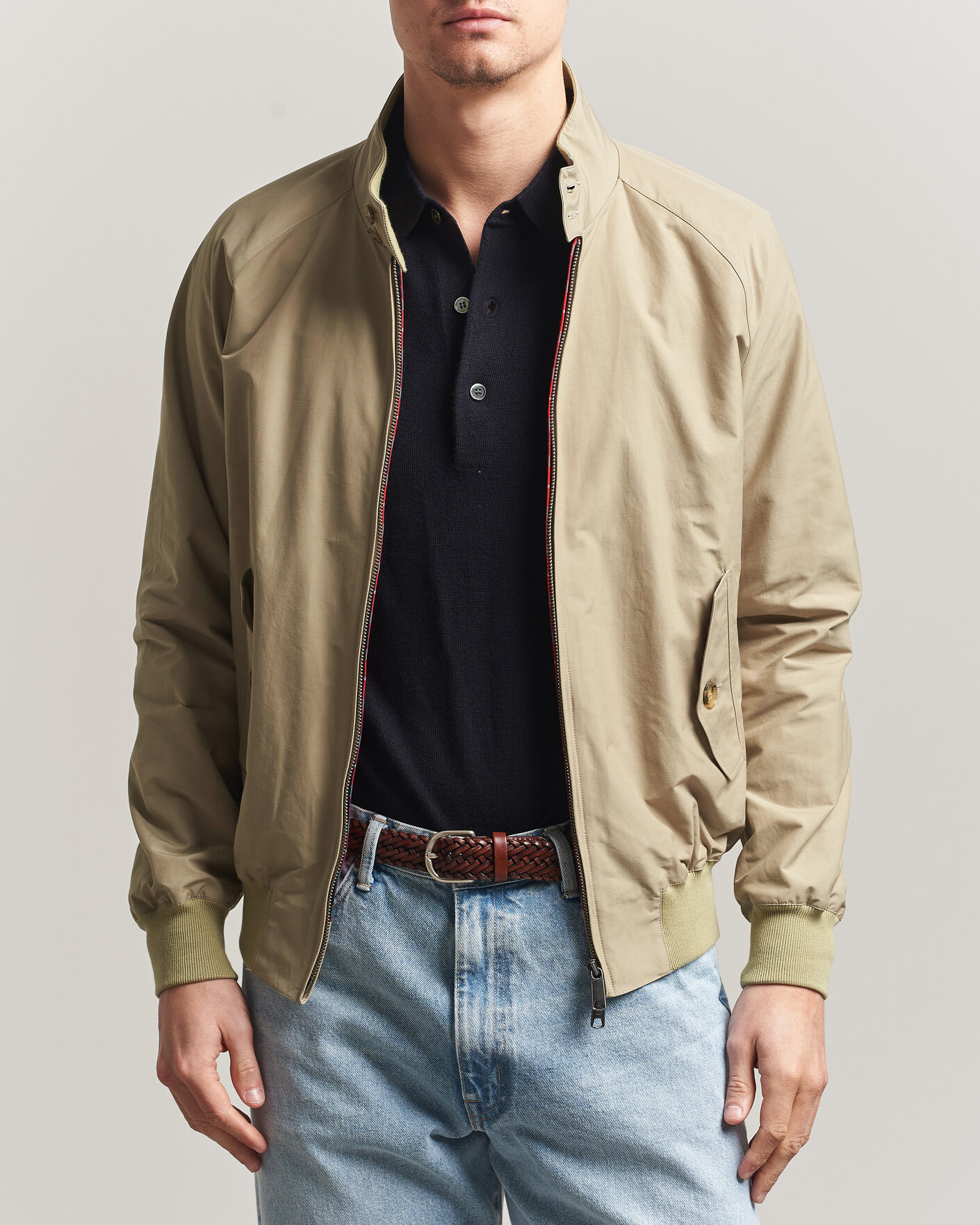 Hombres | Abrigos y chaquetas | Baracuta | G9 Original Harrington Jacket Natural