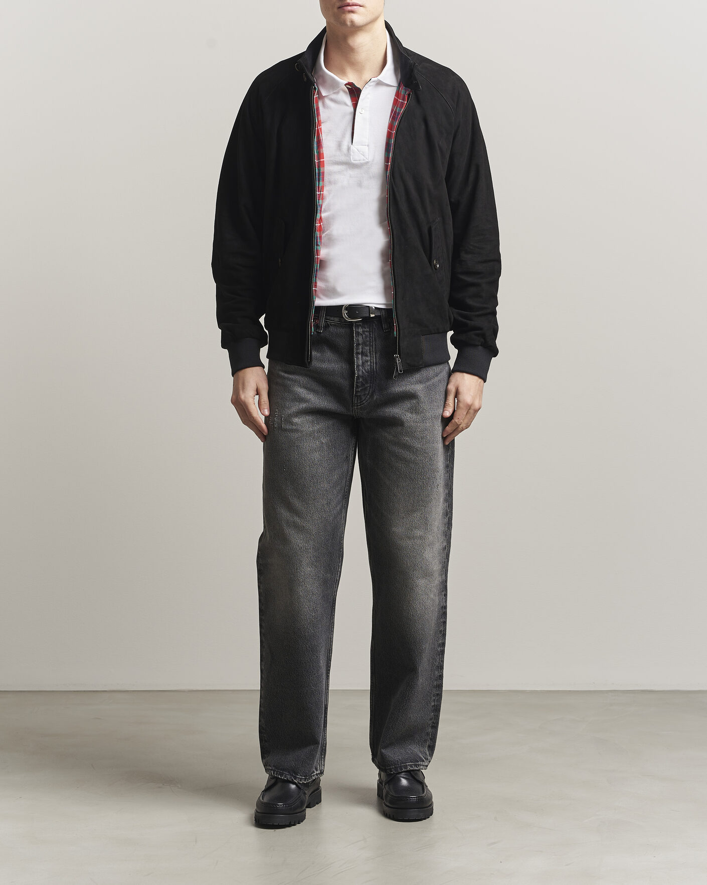 Hombres | Abrigos y chaquetas | Baracuta | G9 Suede Jacket Black