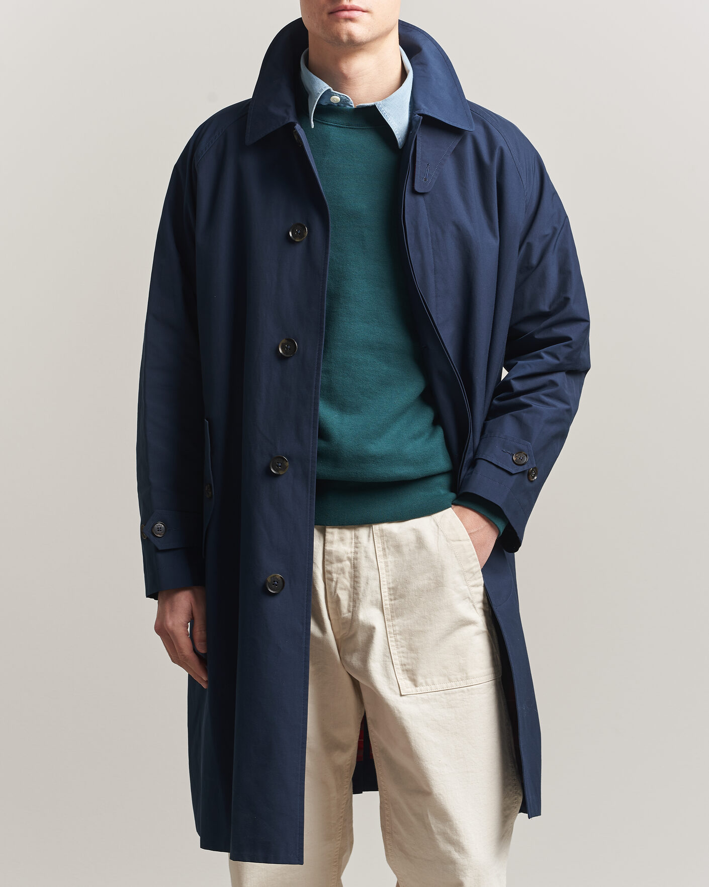 Hombres | Abrigos y chaquetas | Baracuta | G12 Original Cloth Coat Navy