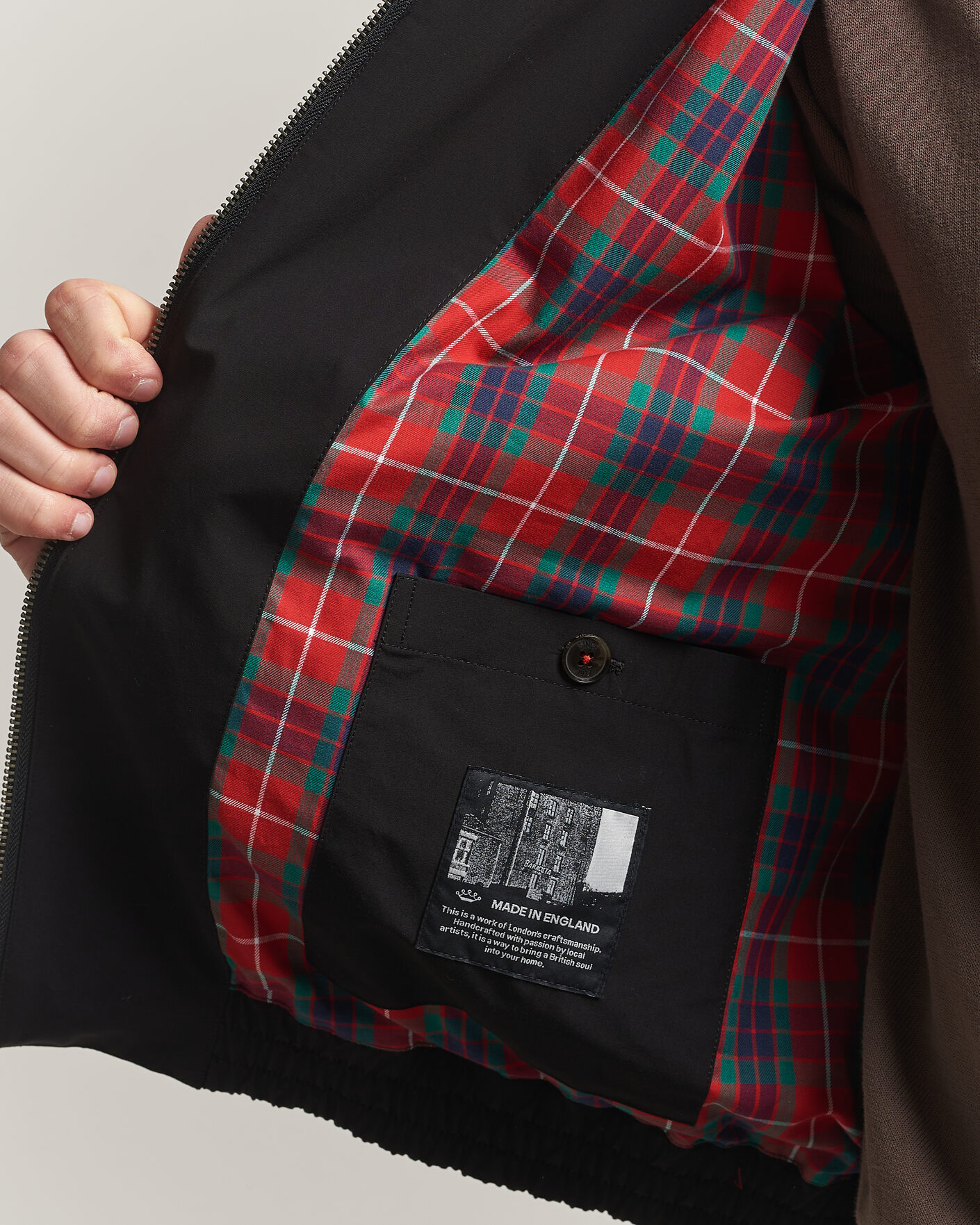 Hombres | Abrigos y chaquetas | Baracuta | G18 Original Cloth Jacket Black