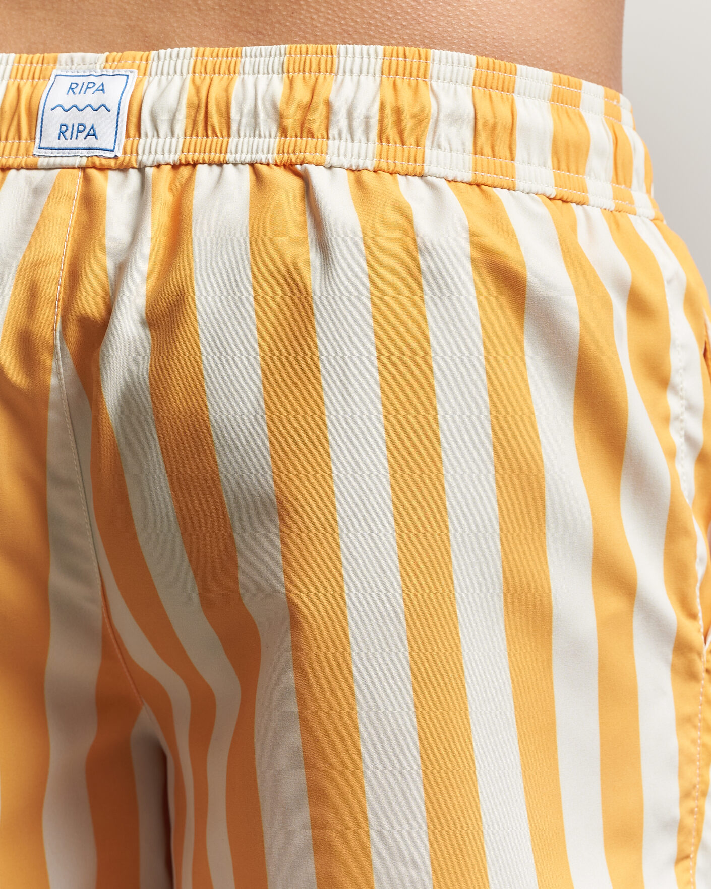 Hombres | Bañadores | Ripa Ripa | Paraggi Striped Swimshorts Yellow