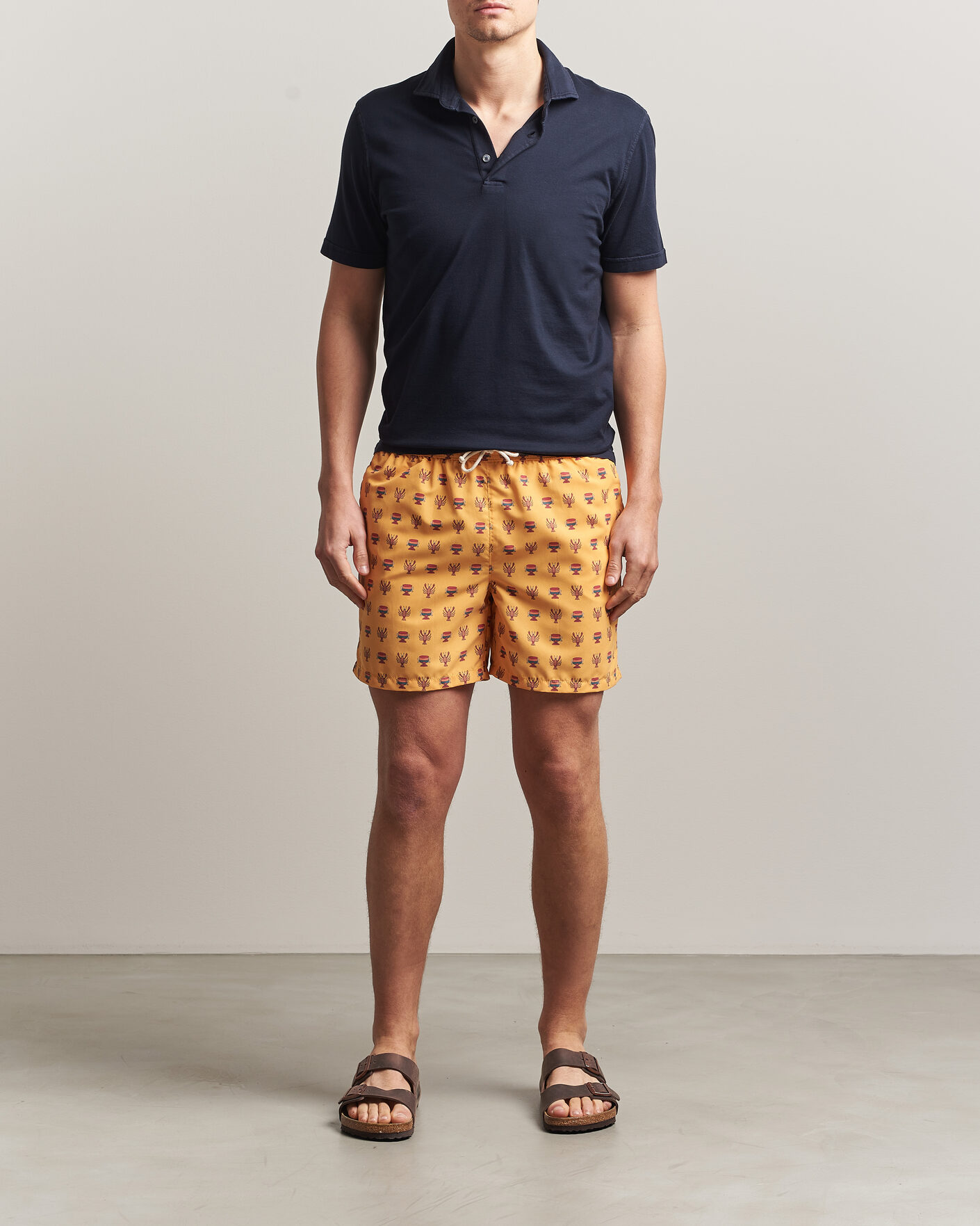 Hombres | Bañadores | Ripa Ripa | Printed Swimshorts Yellow