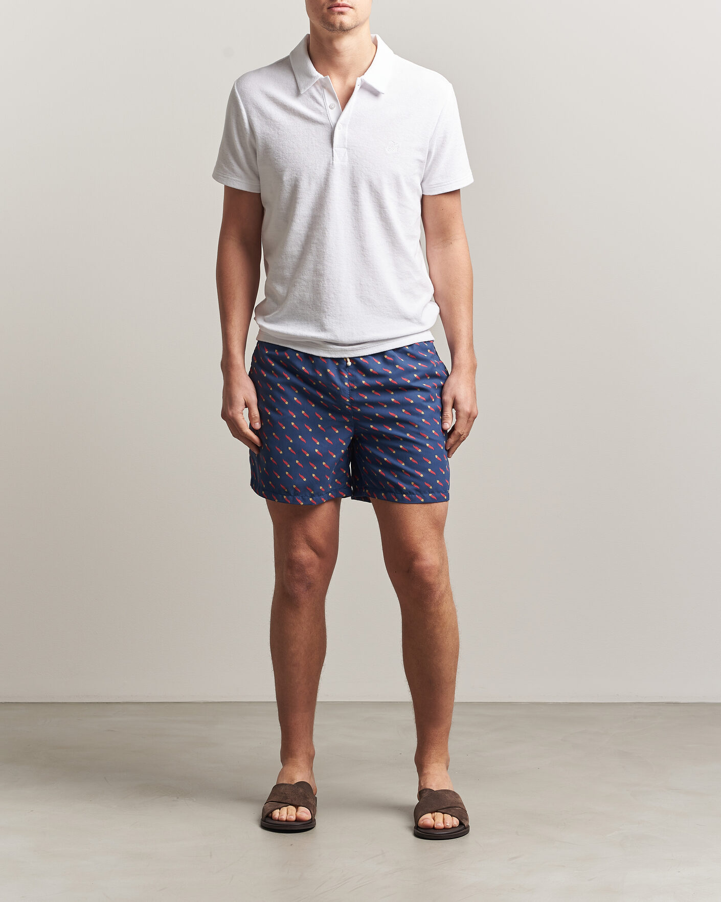 Hombres | Bañadores | Ripa Ripa | Printed Swimshorts Blue
