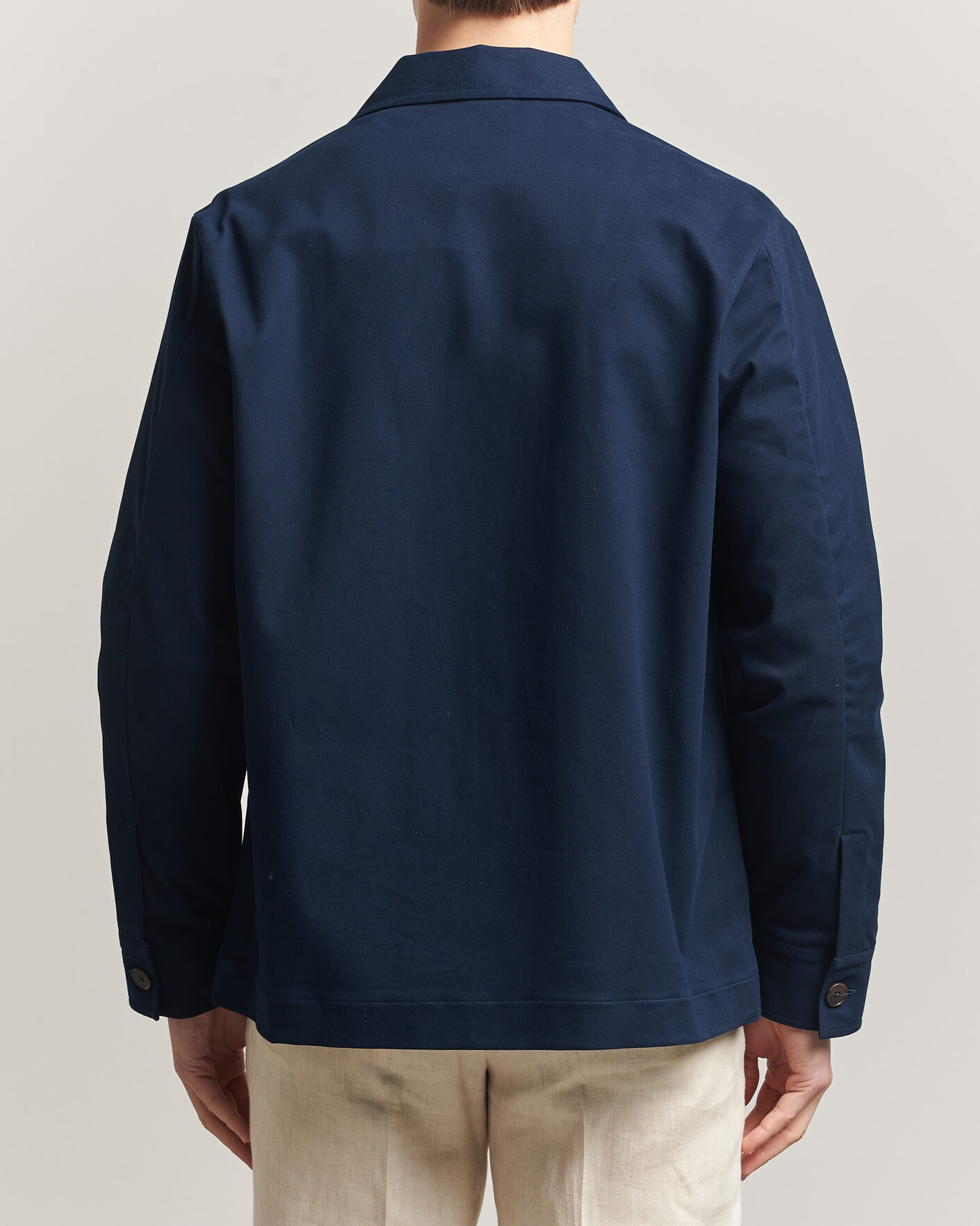 Hombres | Abrigos y chaquetas | Grigio | Cotton Chore Jacket Navy