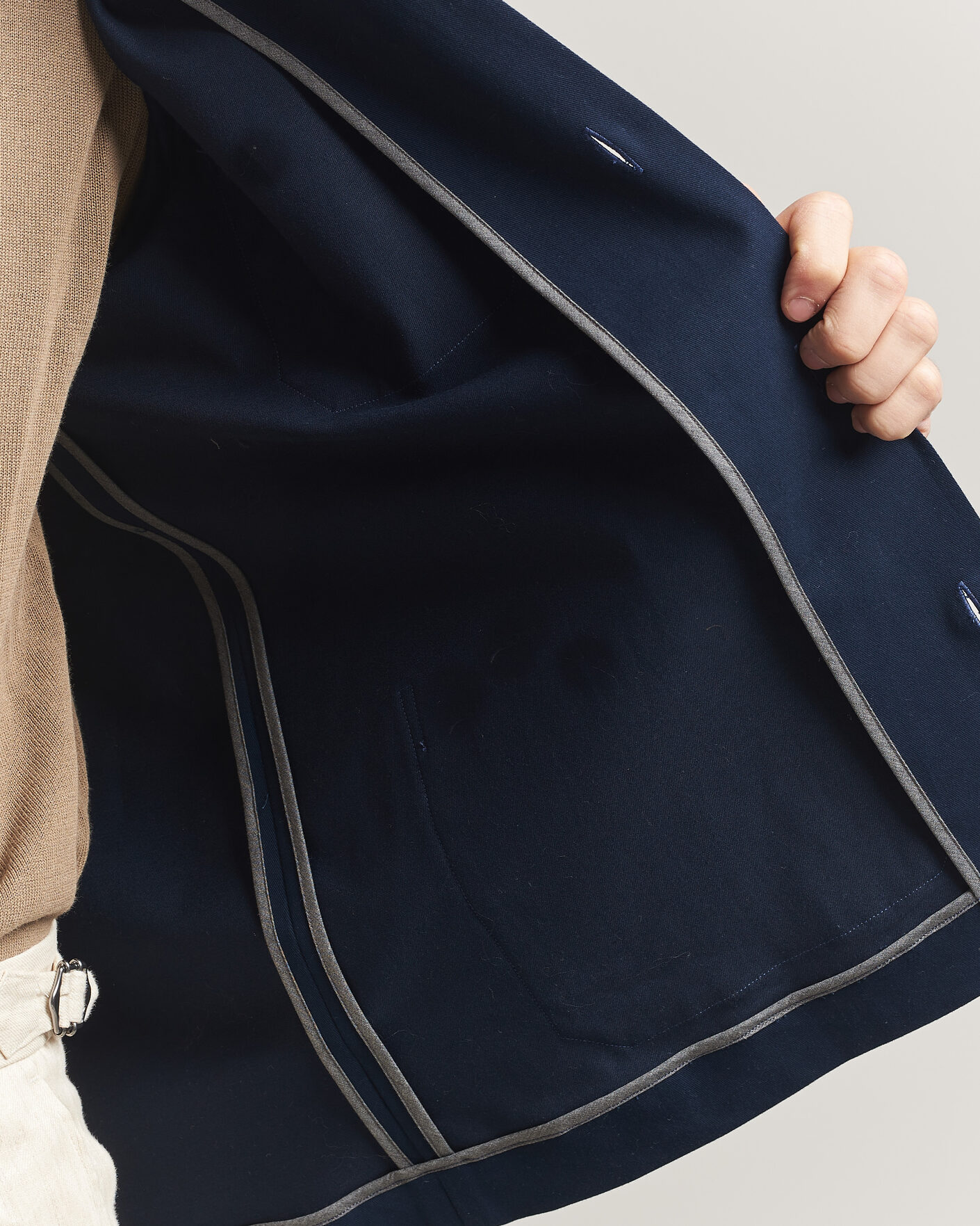 Hombres | Abrigos y chaquetas | Grigio | Cotton Chore Jacket Navy