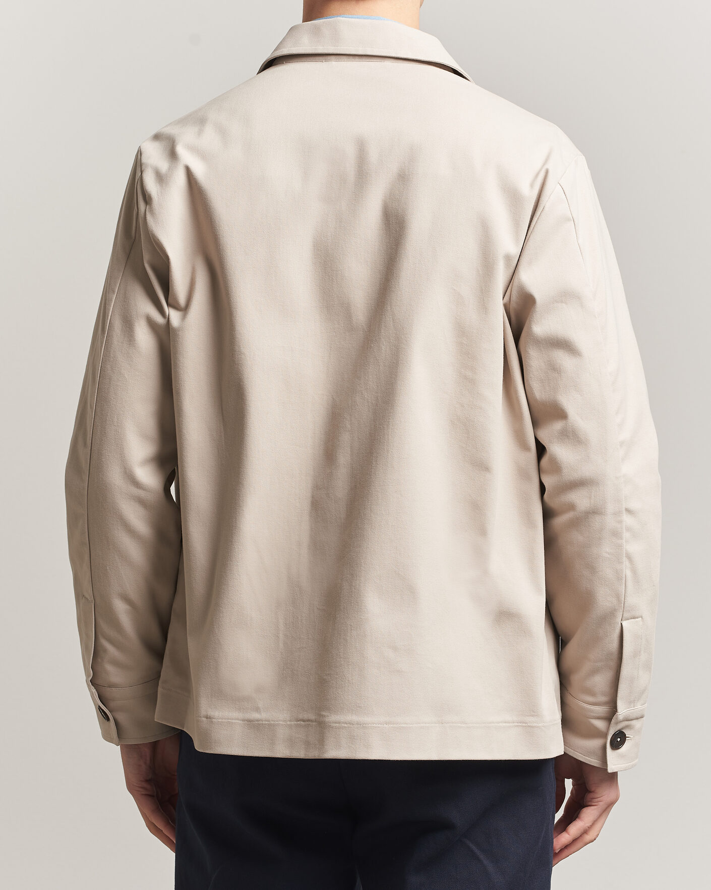 Hombres | Abrigos y chaquetas | Grigio | Cotton Chore Jacket Beige