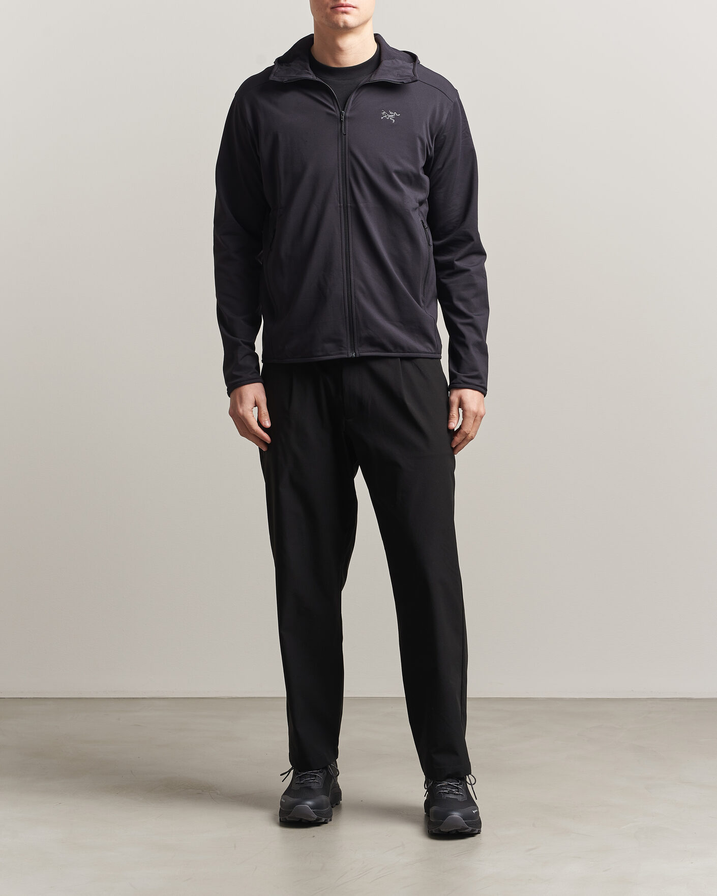 Hombres | Jerséis y prendas de punto | Arc'teryx | Kyanite Lightweight Full Zip Hoodie Black