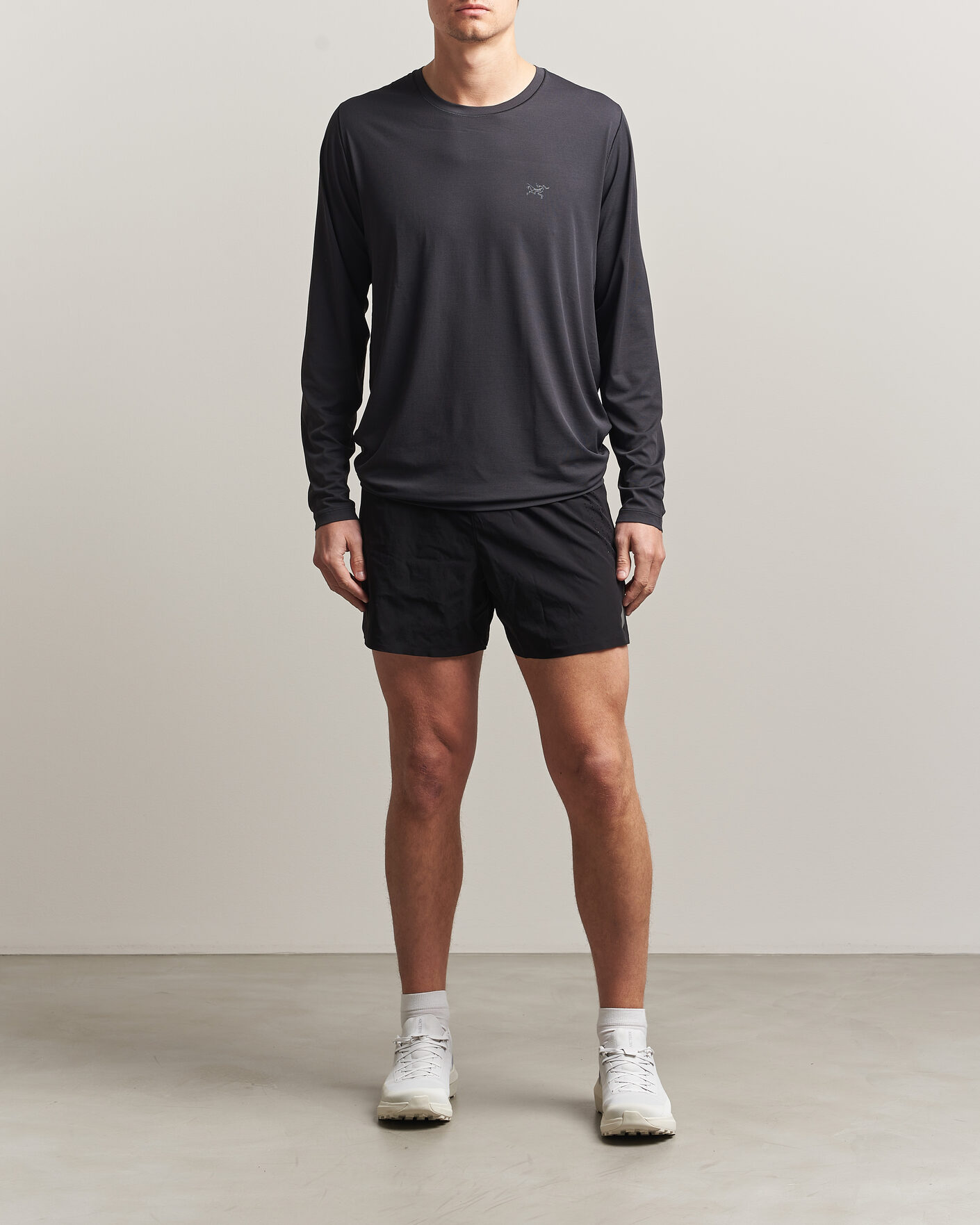 Hombres | Camisetas | Arc'teryx | Cormac Long Sleeve T-Shirt Black