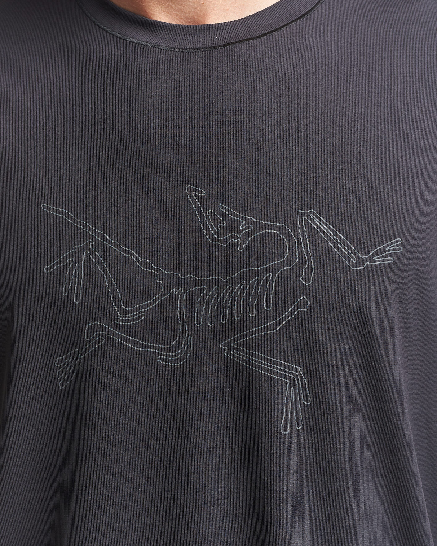 Hombres | Camisetas | Arc'teryx | Cormac Bird Logo Crew Neck T-Shirt Black