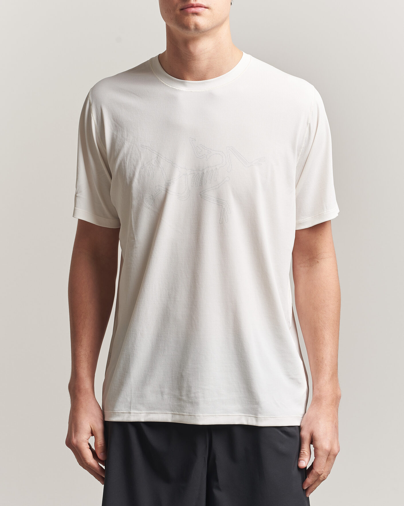 Hombres | Camisetas | Arc'teryx | Cormac Bird Logo Crew Neck T-Shirt Arctic Silk