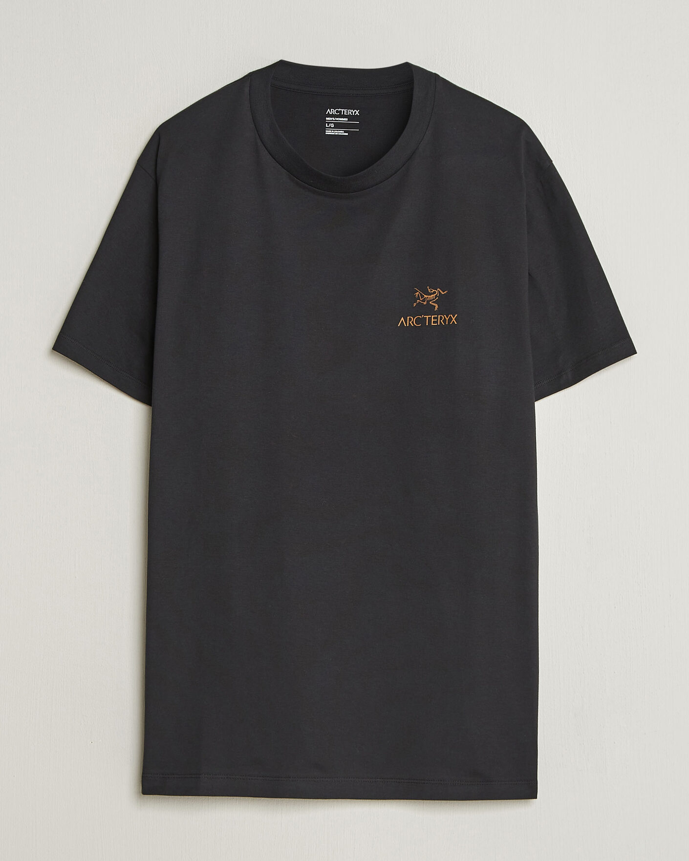 Hombres | Camisetas | Arc'teryx | Kragg Cotton Bird Word T-Shirt Black