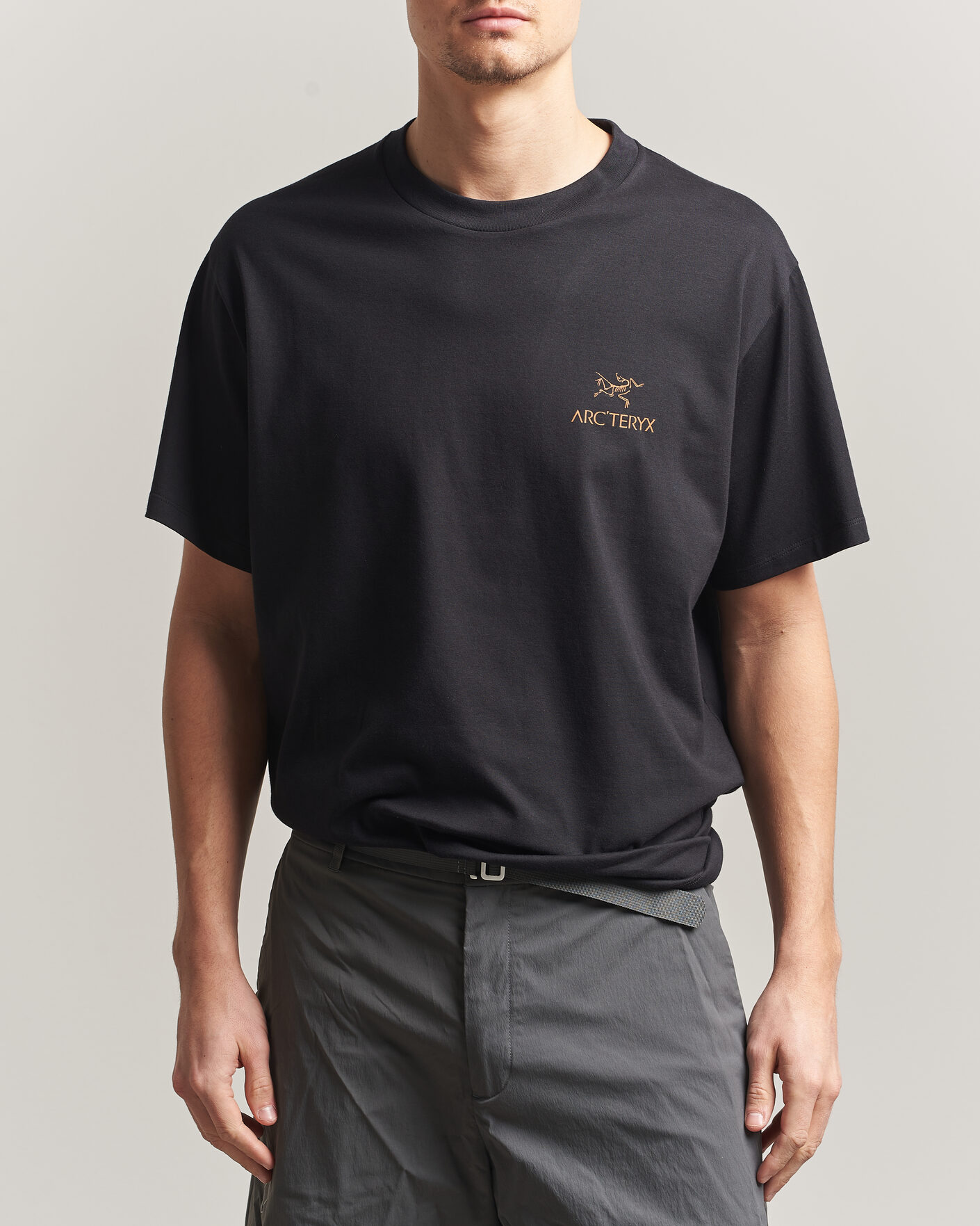 Hombres | Camisetas | Arc'teryx | Kragg Cotton Bird Word T-Shirt Black