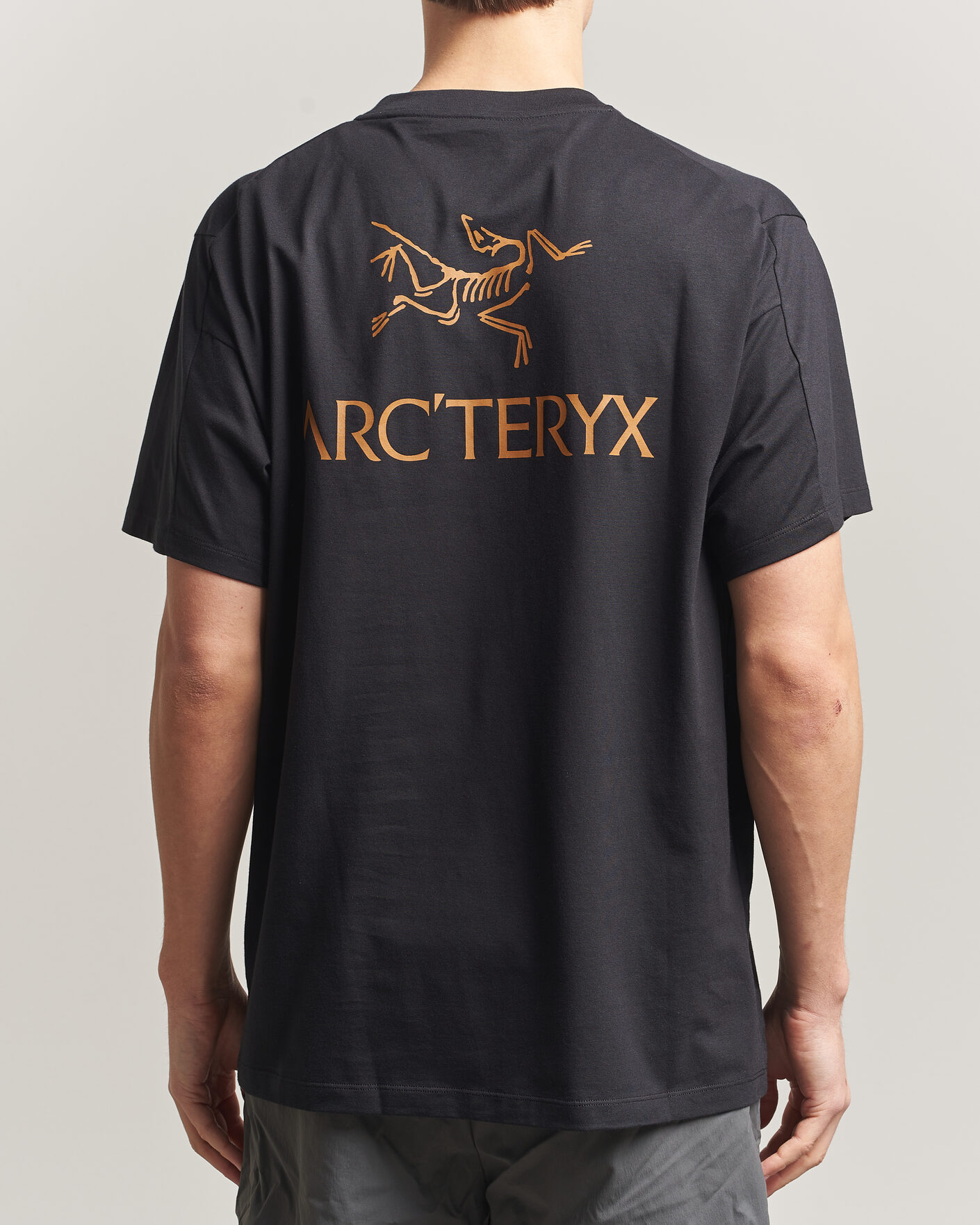 Hombres | Camisetas | Arc'teryx | Kragg Cotton Bird Word T-Shirt Black