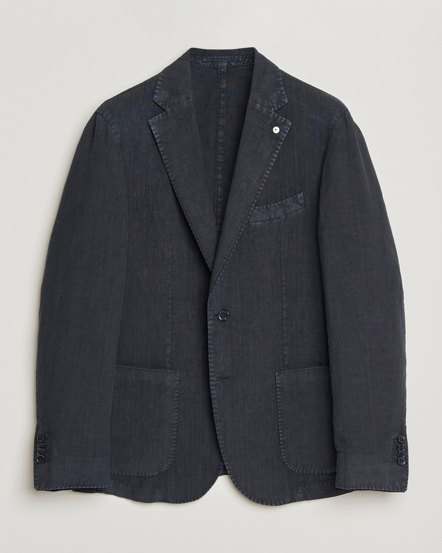 Hombres | Blazers | L.B.M. 1911 | Jack Regular Fit Linen Blazer Navy